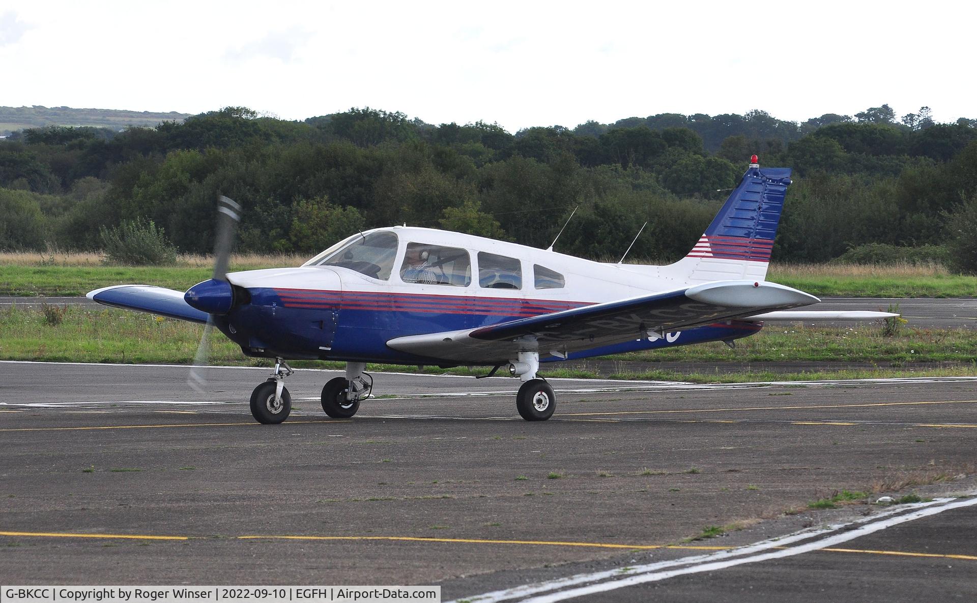 G-BKCC, 1974 Piper PA-28-180 Cherokee Archer C/N 28-7405099, Visiting Cherokee.
