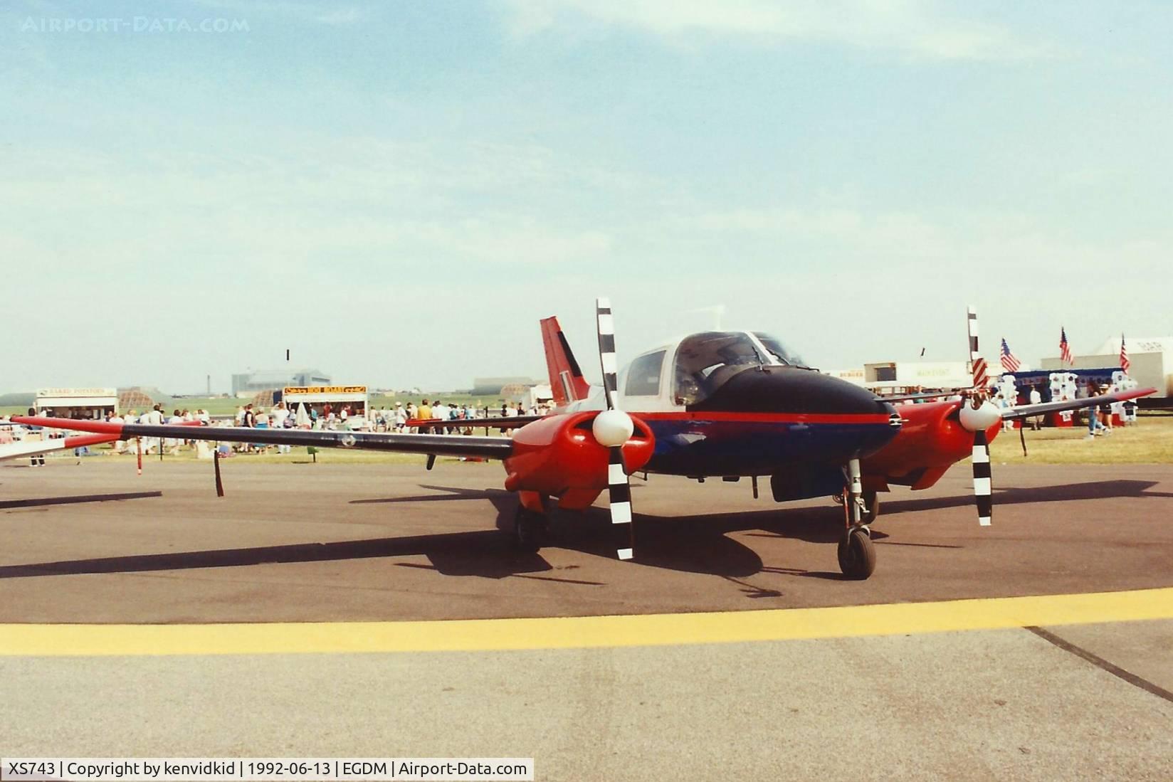 XS743, 1965 Beagle B-206Z Basset C/N B.004, At Boscombe Down, scanned from print.