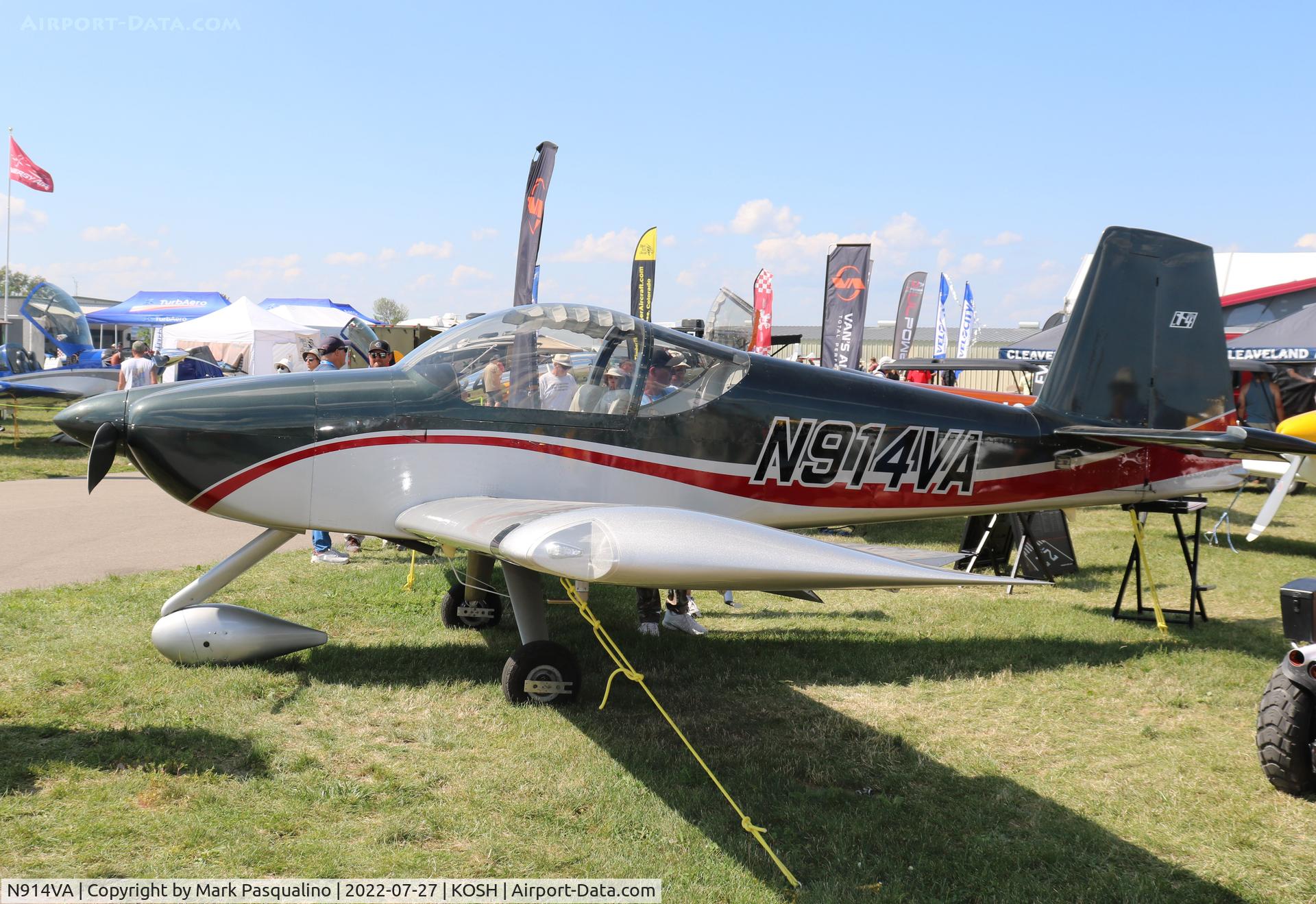 N914VA, 2015 Vans RV-14A C/N 140002, Vans RV-14A