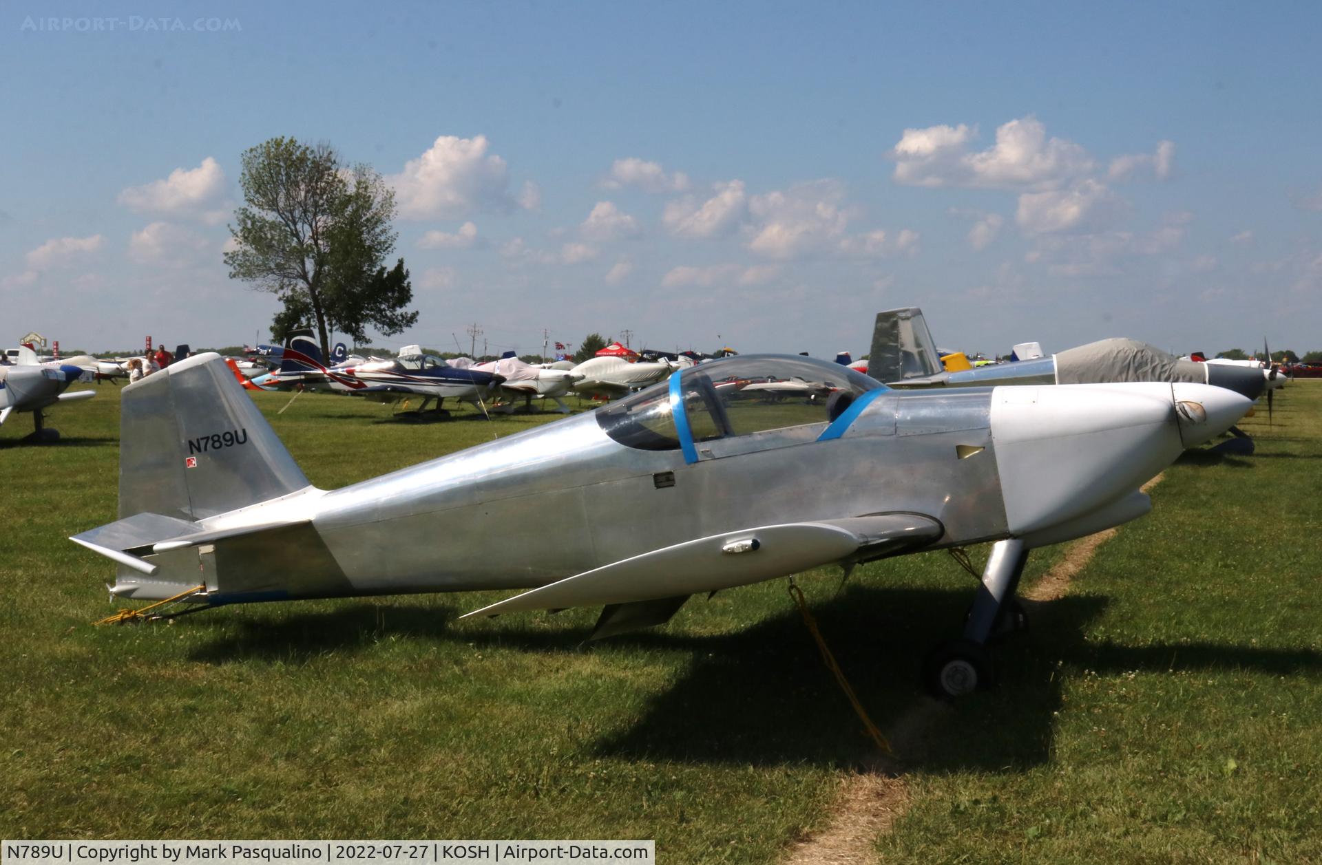 N789U, 2001 Van's RV-6 C/N 23627, Vans V-6