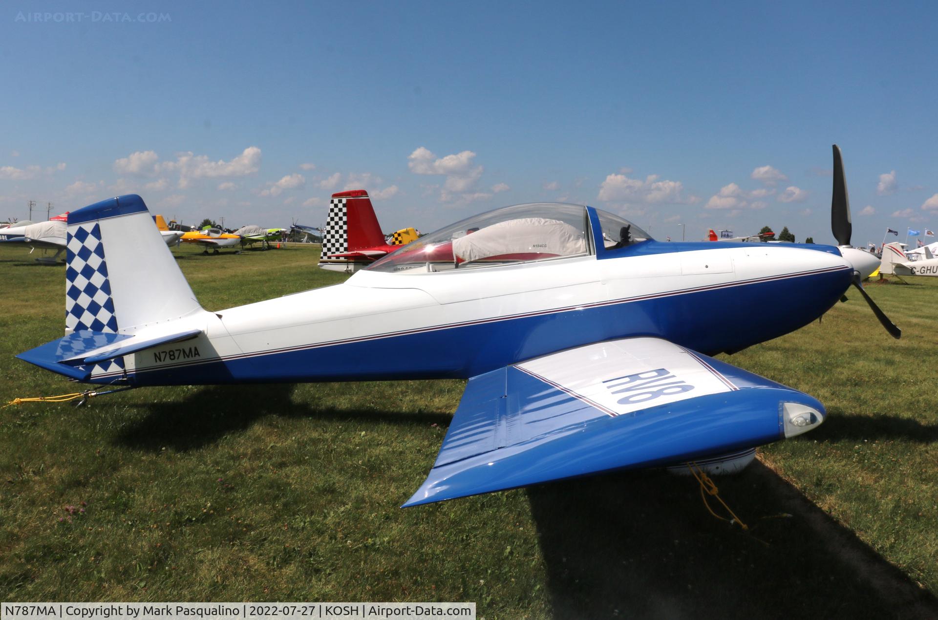 N787MA, 2003 Vans RV-8 C/N 82018, Vans RV-8