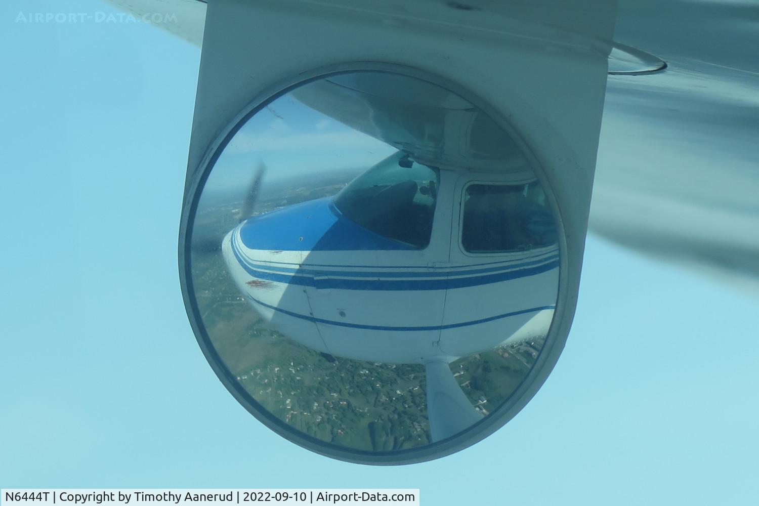 N6444T, 1985 Cessna R182 Skylane RG C/N R18202026, 1985 Cessna R182, c/n: R18202026, Objects in mirror are closer than they appear.