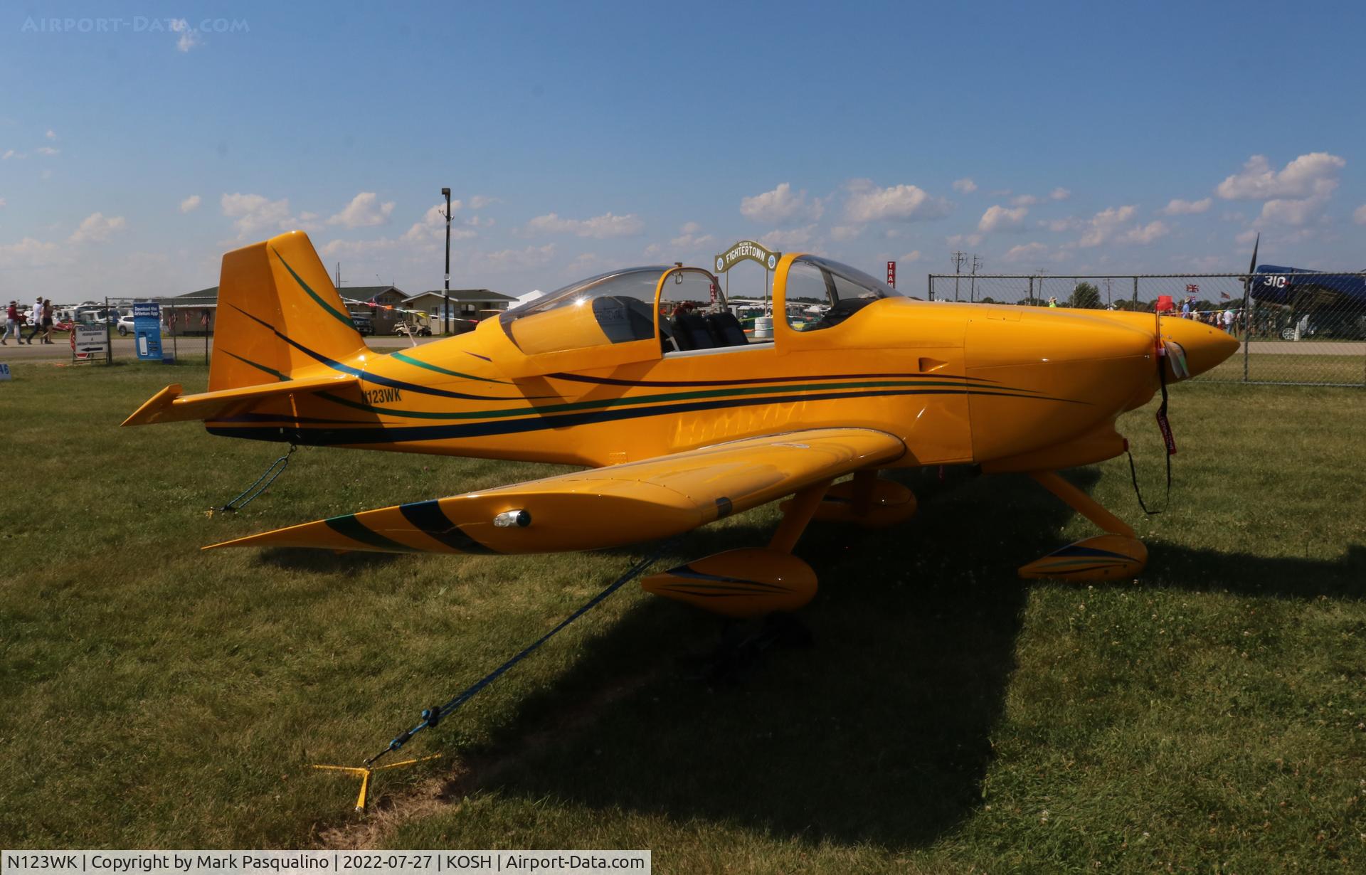 N123WK, 2021 Vans RV-6A C/N 24410, Vans RV-6A