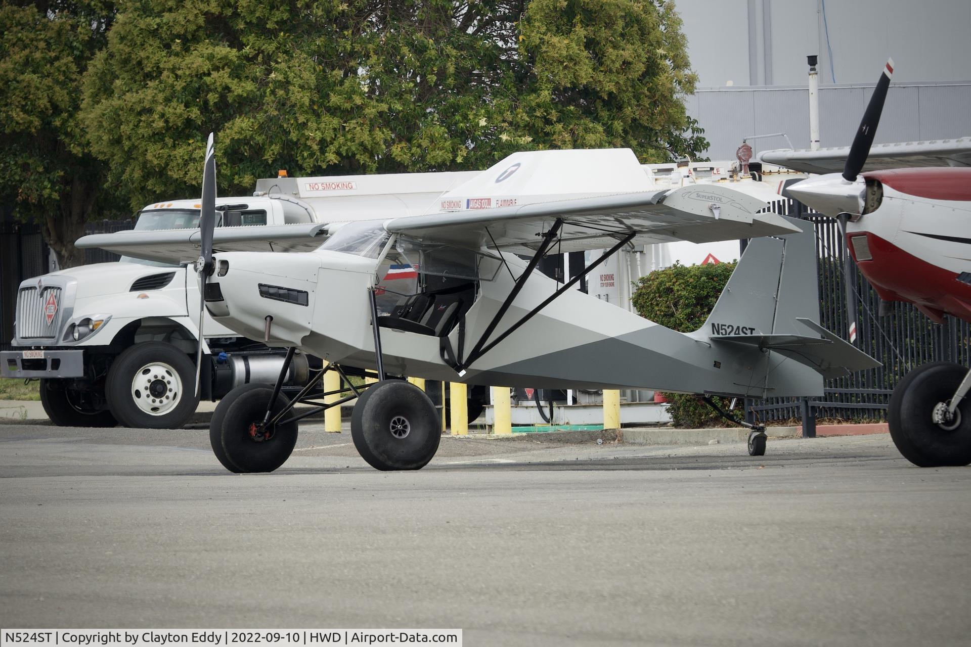N524ST, 2015 Just Aircraft JA30 Superstol C/N JA412-09-14, Hayward airport in California 2022.