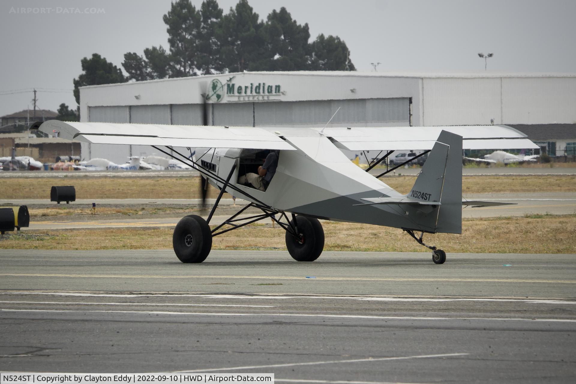 N524ST, 2015 Just Aircraft JA30 Superstol C/N JA412-09-14, Hayward airport in California 2022.