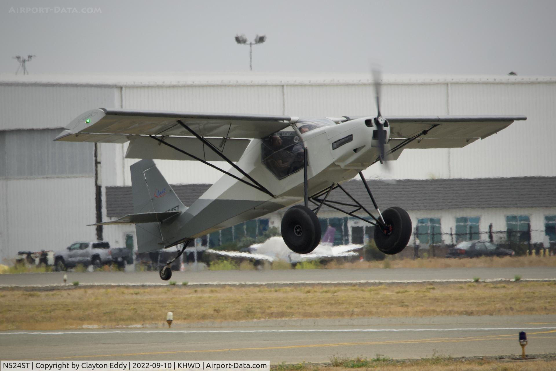 N524ST, 2015 Just Aircraft JA30 Superstol C/N JA412-09-14, Hayward airport in California 2022.