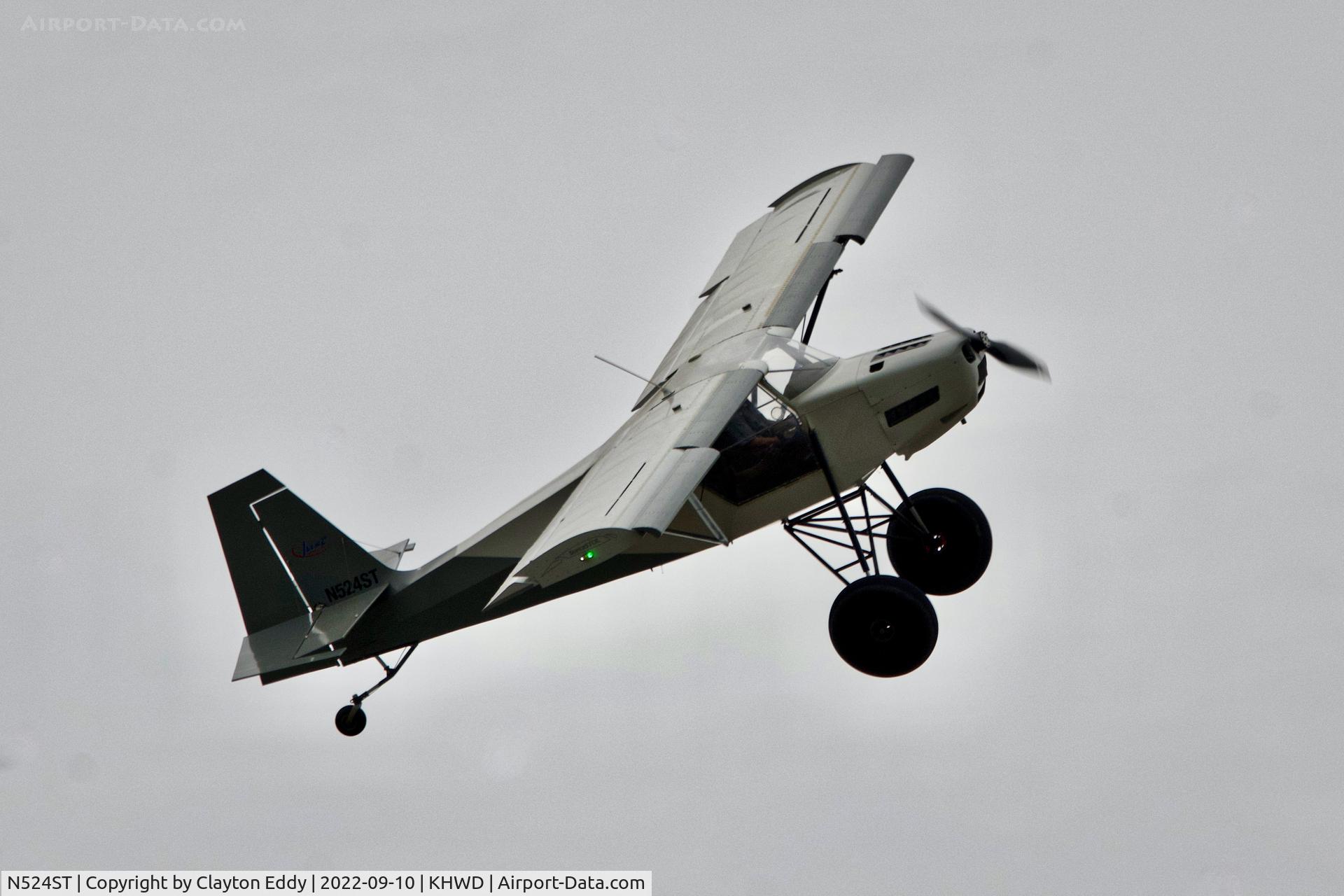 N524ST, 2015 Just Aircraft JA30 Superstol C/N JA412-09-14, Hayward airport in California 2022.