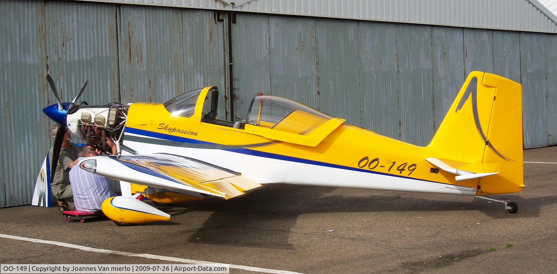 OO-149, 2008 Van's RV-7A C/N 71881, Belgium