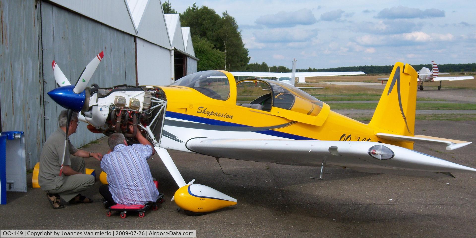 OO-149, 2008 Van's RV-7A C/N 71881, Belgium
