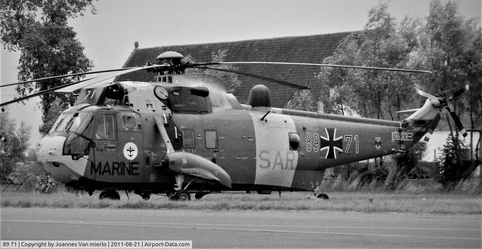 89 71, Westland Sea King Mk.41 C/N WA775/107, Belgium