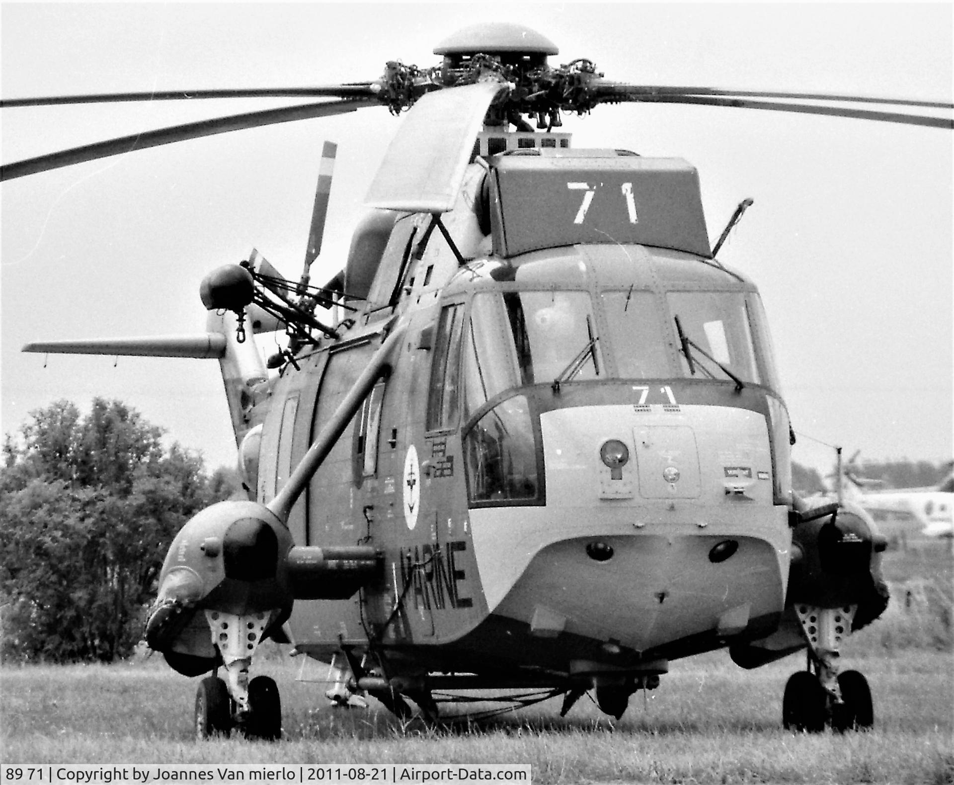89 71, Westland Sea King Mk.41 C/N WA775/107, Belgium