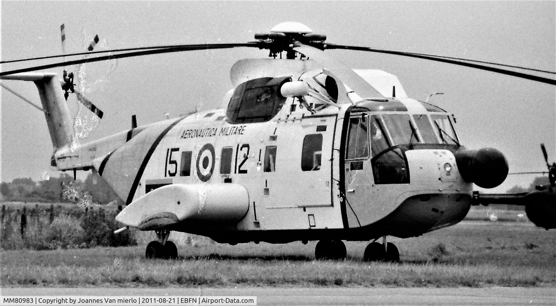 MM80983, Agusta HH-3F Pelican C/N 6210, Koksijde Belgium