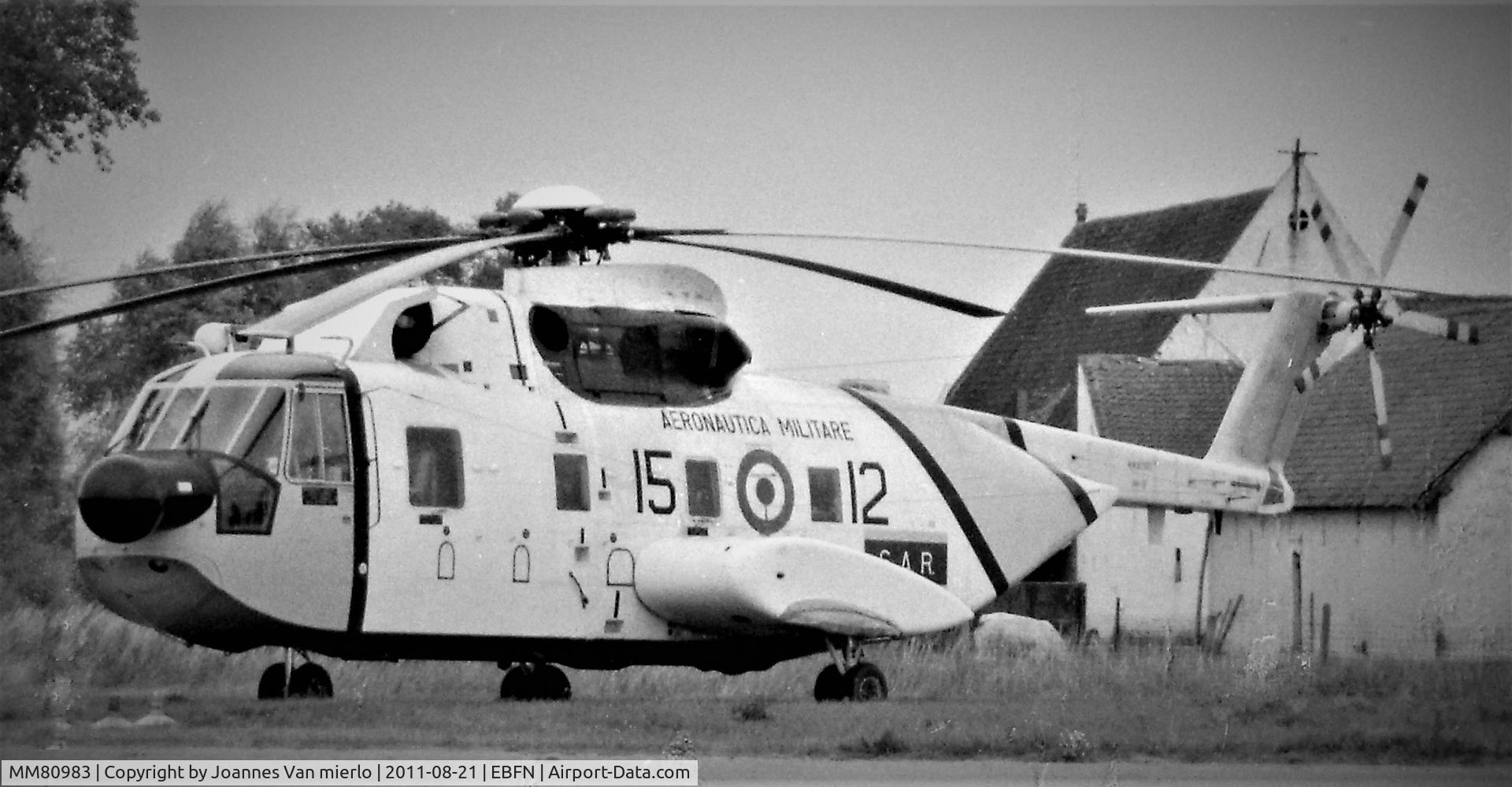 MM80983, Agusta HH-3F Pelican C/N 6210, Koksijde Belgium