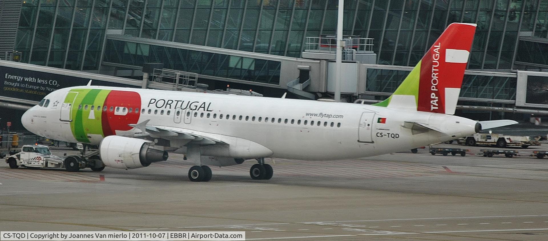 CS-TQD, 1999 Airbus A320-214 C/N 0870, Brussels