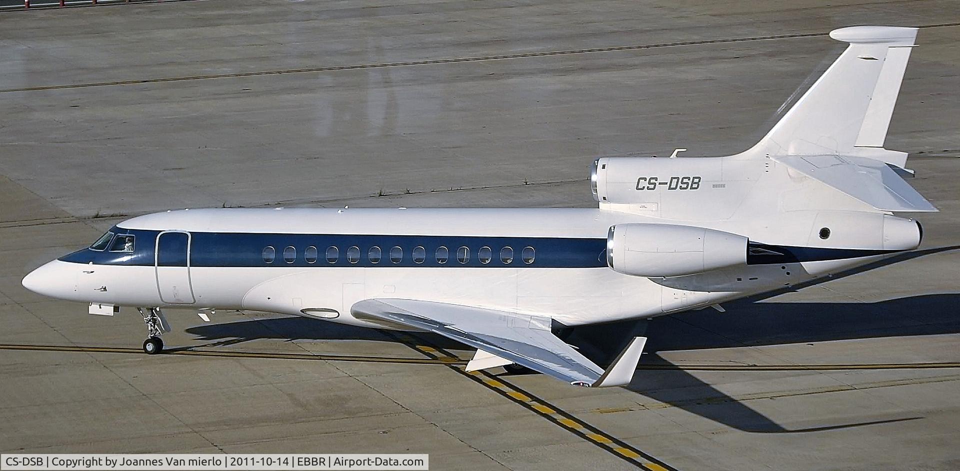 CS-DSB, 2008 Dassault Falcon 7X C/N 43, Brussels