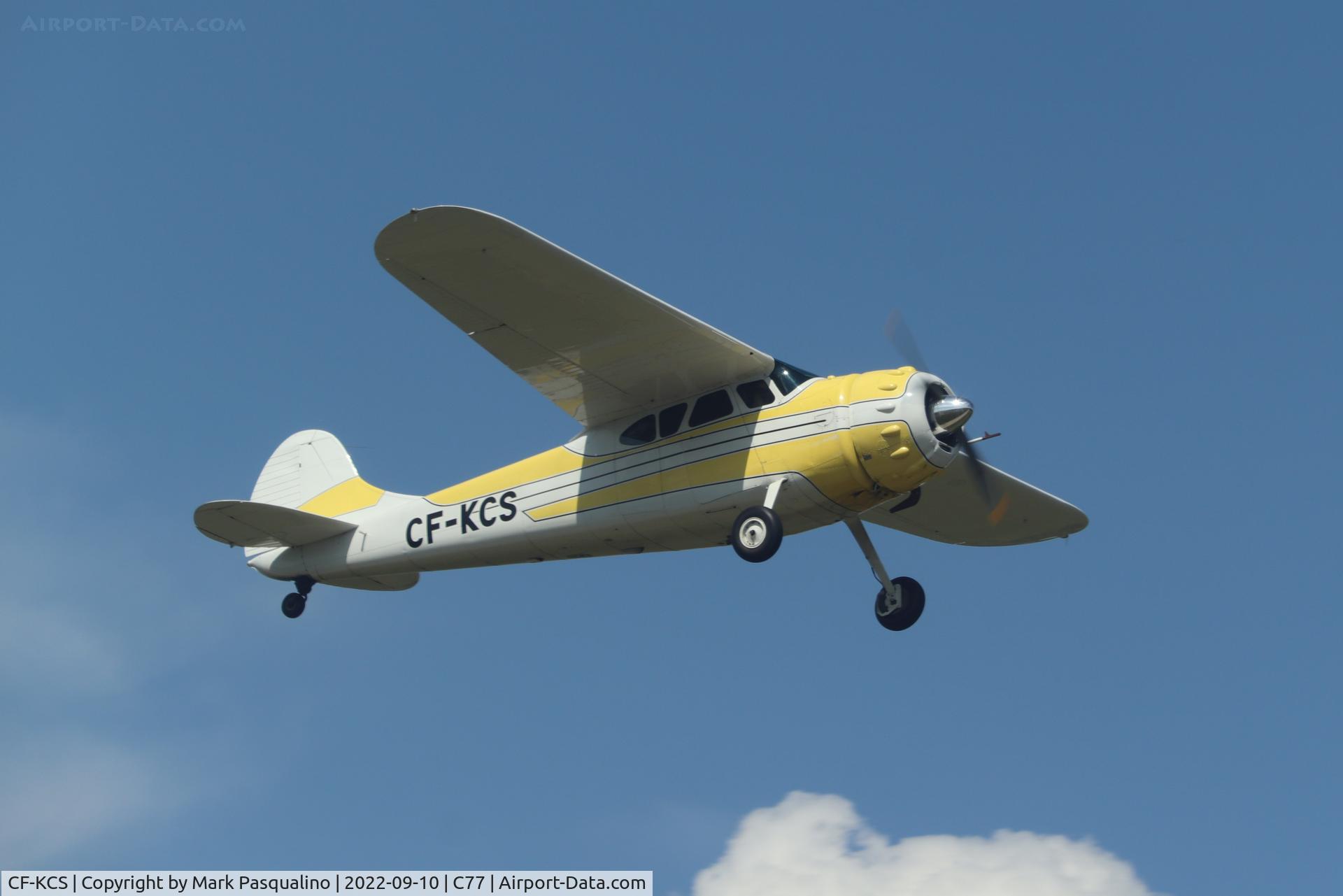 CF-KCS, 1947 Cessna 195 C/N 7034, Cessna 195