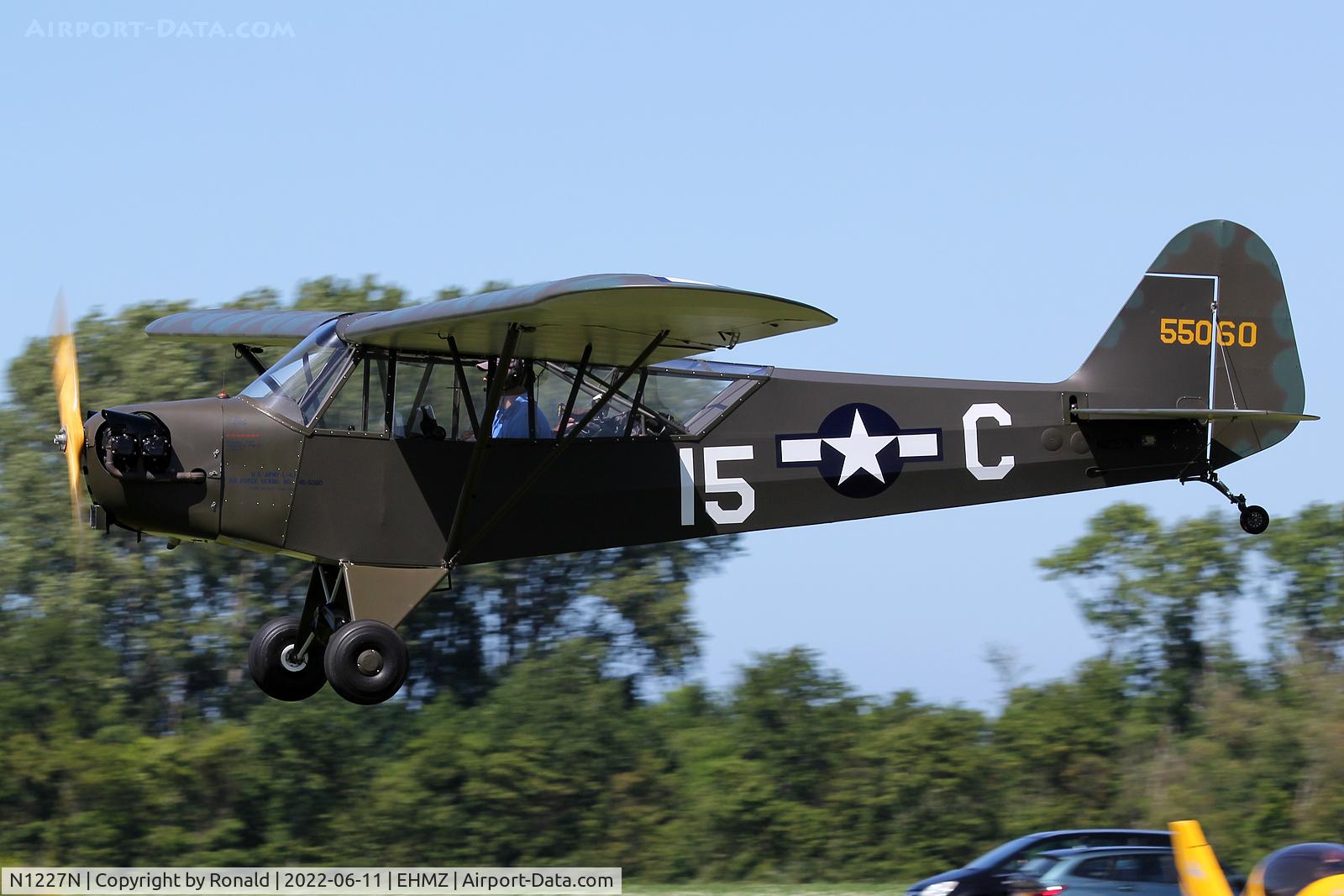 N1227N, 1945 Piper J3C-65 Cub Cub C/N 13800, at ehmz