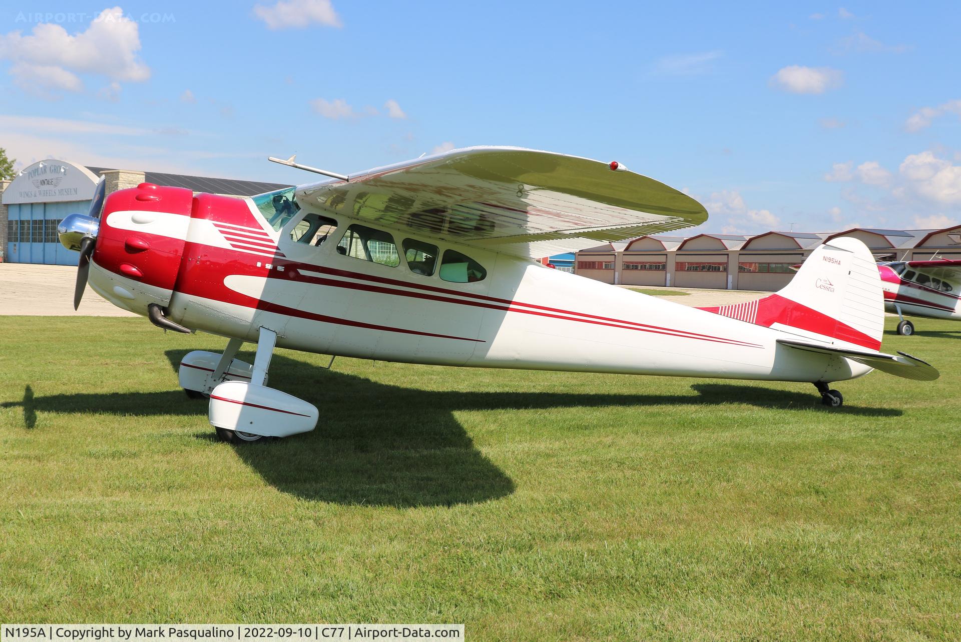 N195A, 1951 Cessna 195B Businessliner C/N 7650, Cessna 195B
