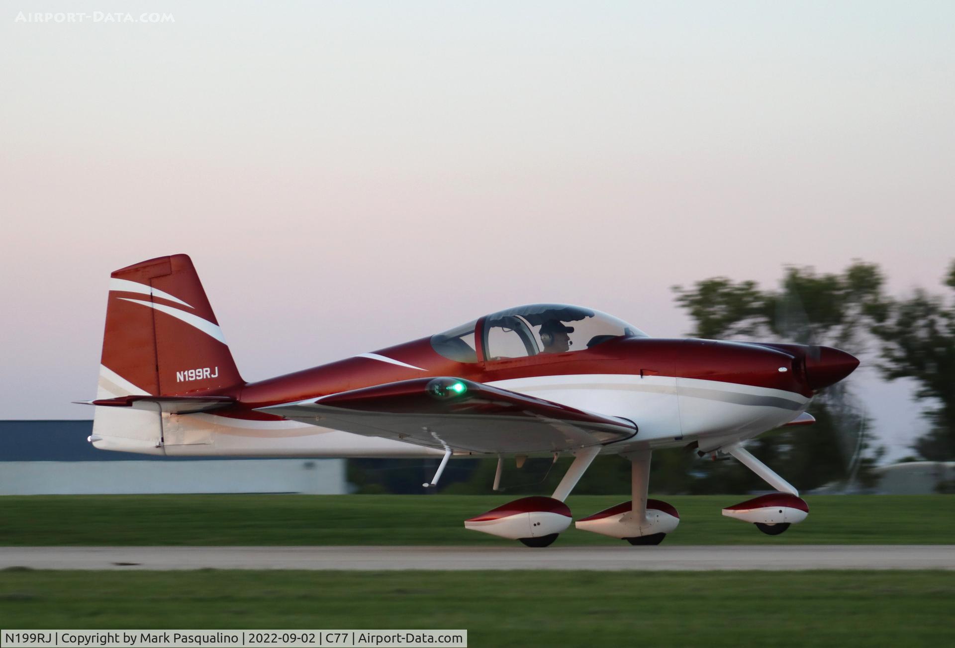 N199RJ, 2021 Vans RV-7A C/N 72570, Vans RV-7A