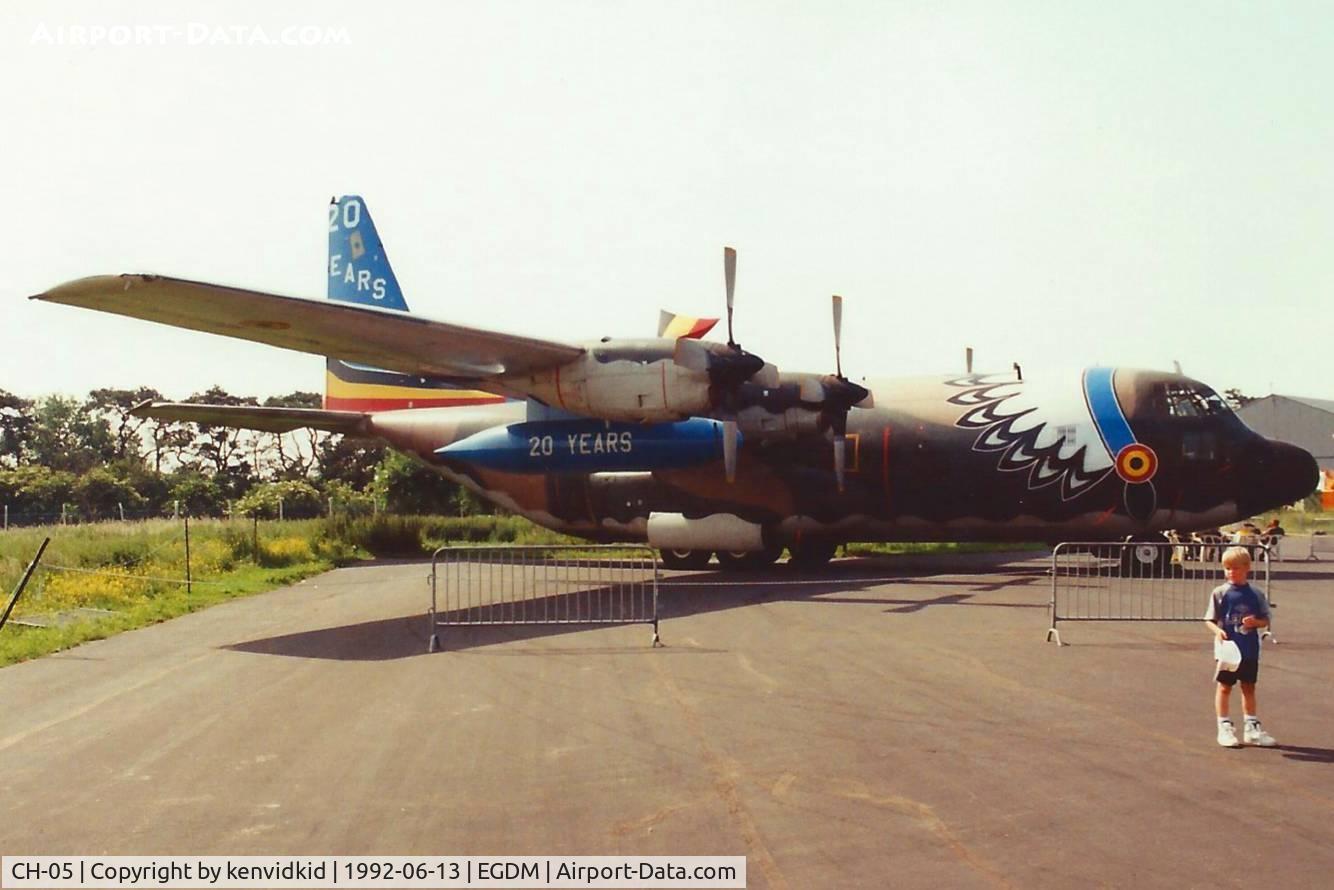 CH-05, 1972 Lockheed C-130H Hercules C/N 382-4470, At Boscombe Down, scanned from print.