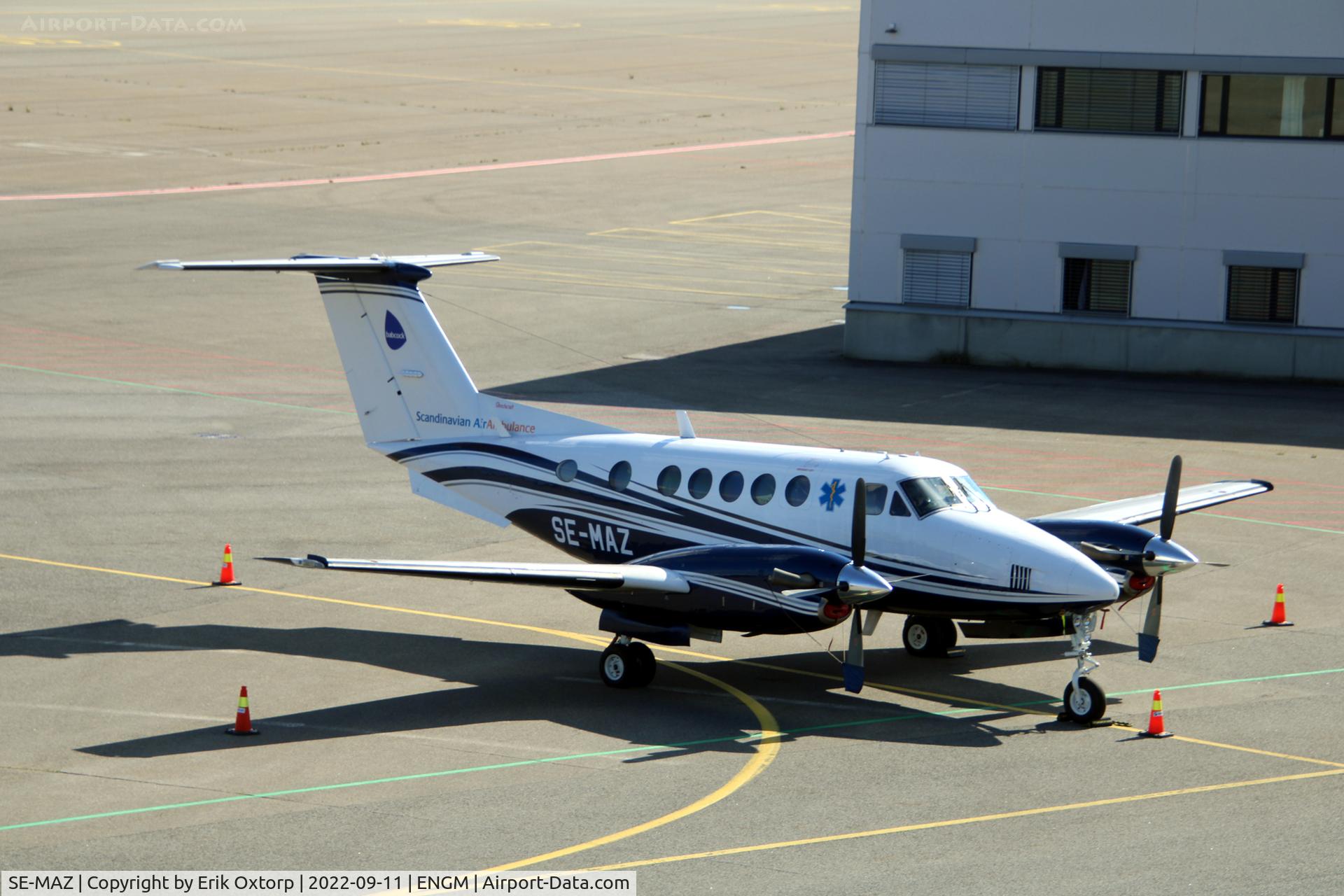 SE-MAZ, 1996 Beech Super King Air 200 C/N BB-1522, SE-MAZ