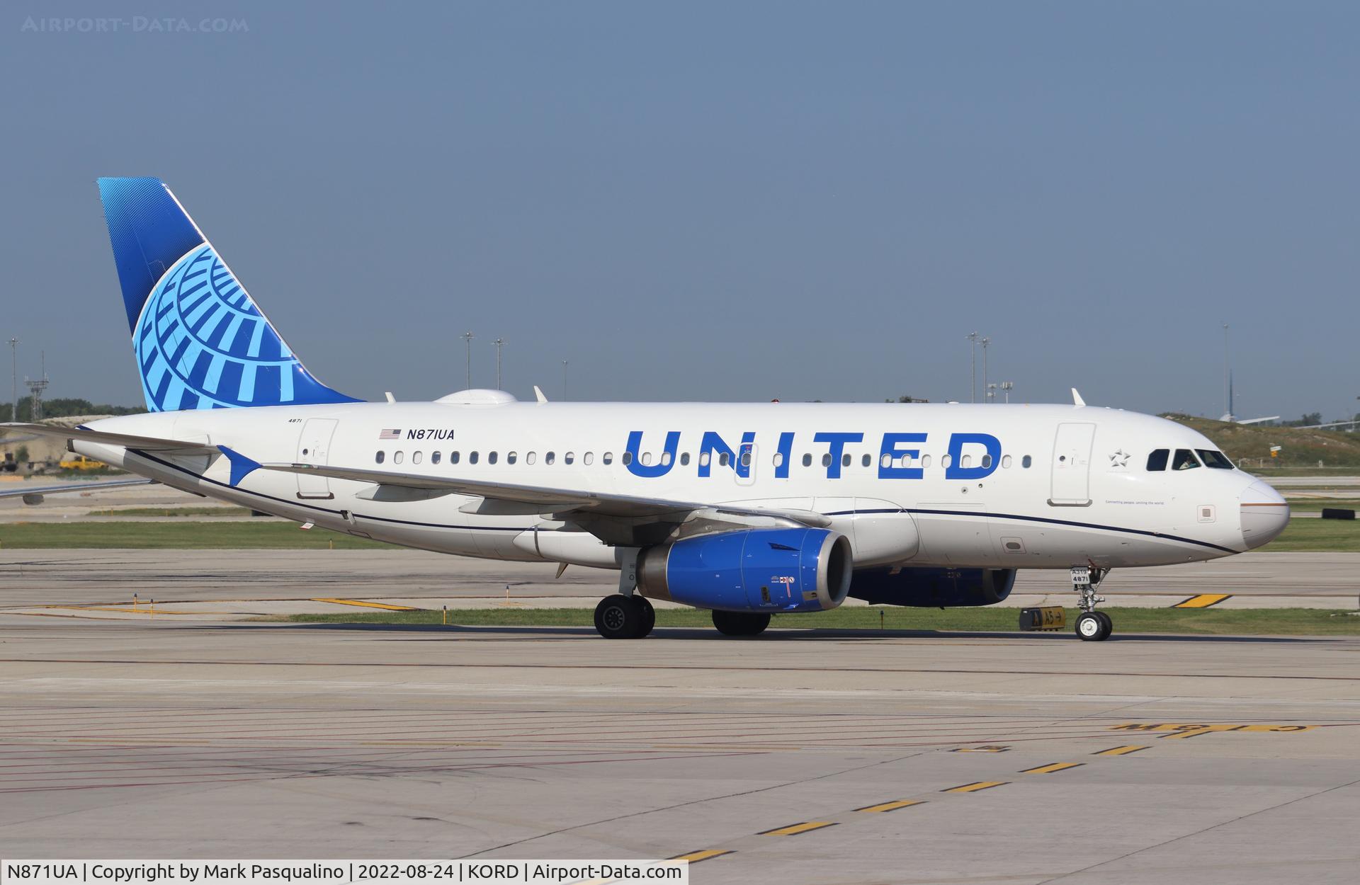 N871UA, 2003 Airbus A319-132 C/N 1971, Airbus A319-132
