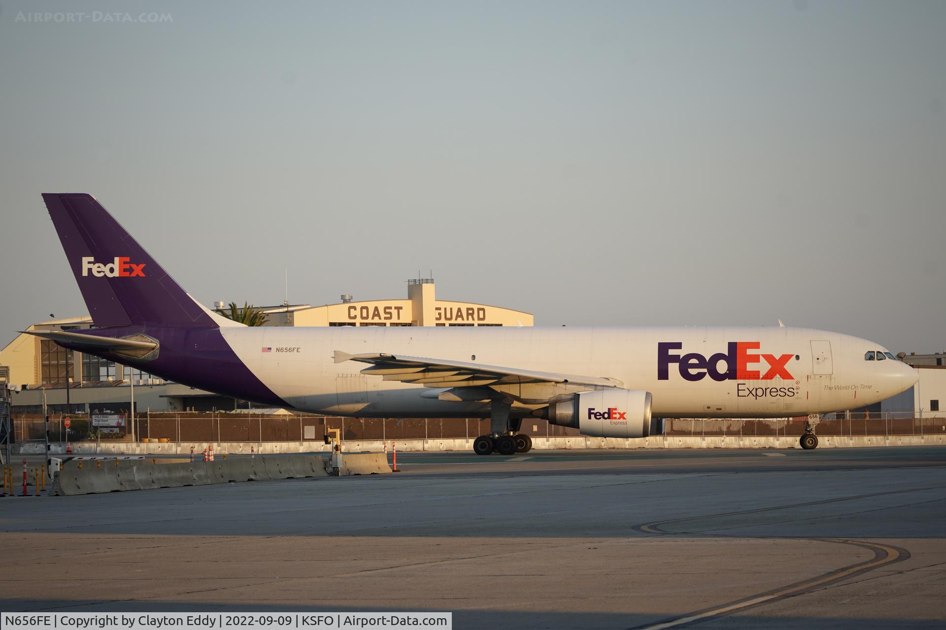 N656FE, 1995 Airbus A300F4-605R C/N 745, SFO 2022.
