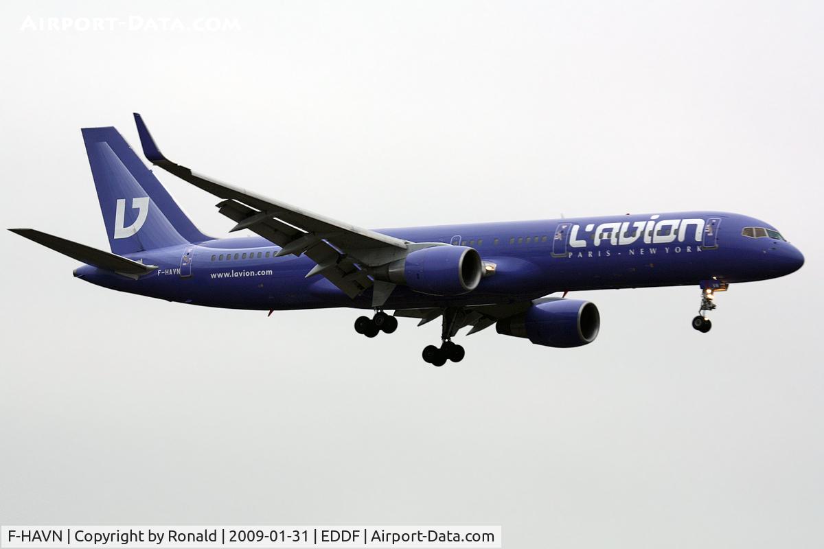 F-HAVN, 1991 Boeing 757-230 C/N 25140, at fra