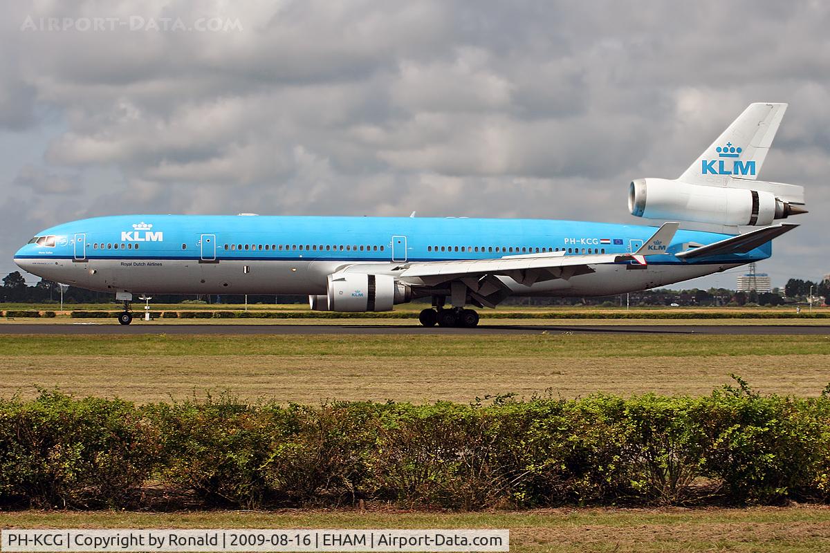 PH-KCG, 1995 McDonnell Douglas MD-11 C/N 48561, at spl