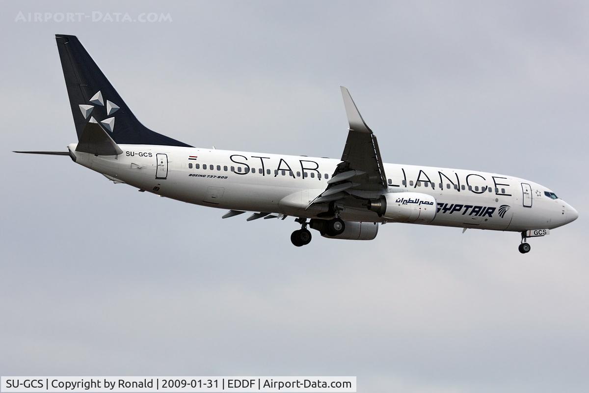 SU-GCS, 2008 Boeing 737-866 C/N 35563, at fra