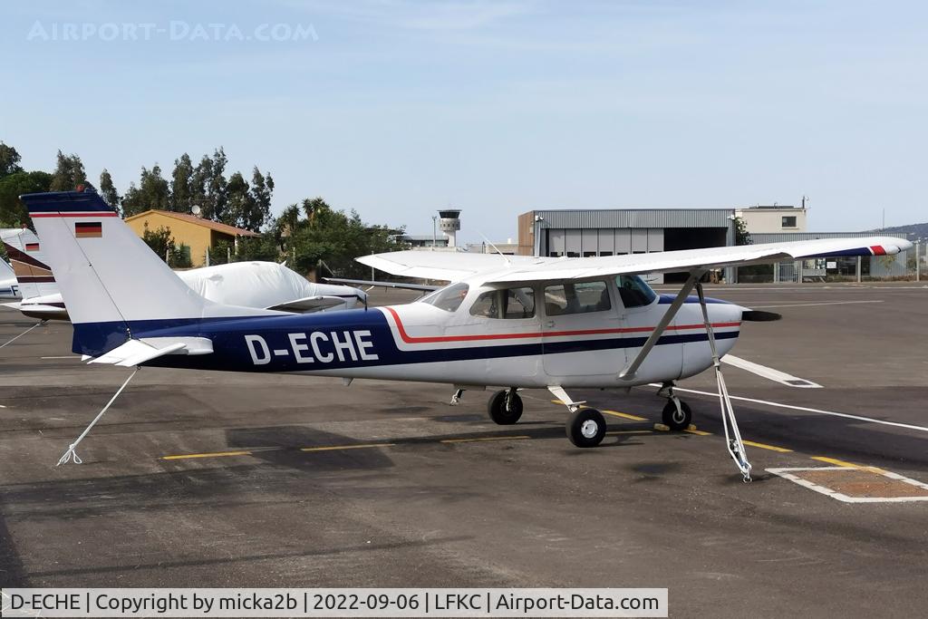 D-ECHE, Reims F172H Skyhawk C/N 0733, Parked