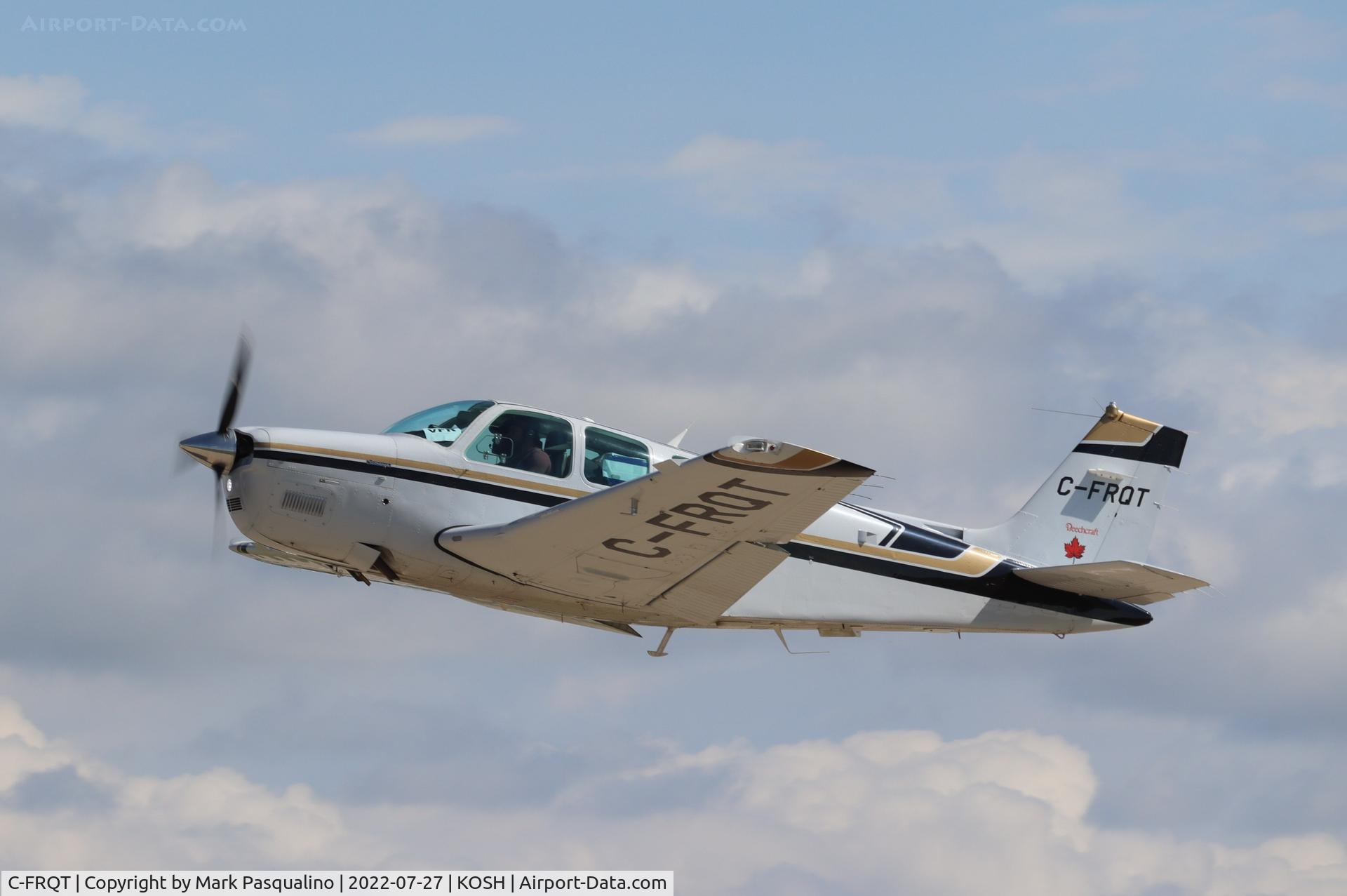 C-FRQT, 1994 Beech A36 Bonanza 36 C/N E-2861, Beech A36