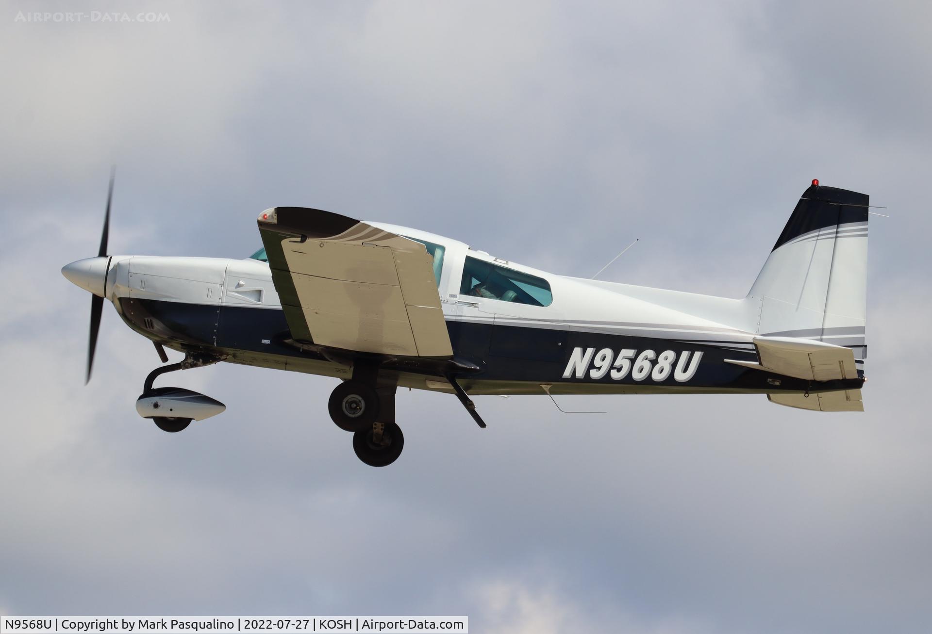 N9568U, 1975 Grumman American AA-5A Cheetah C/N AA5A-0068, Grumman American AA-5A