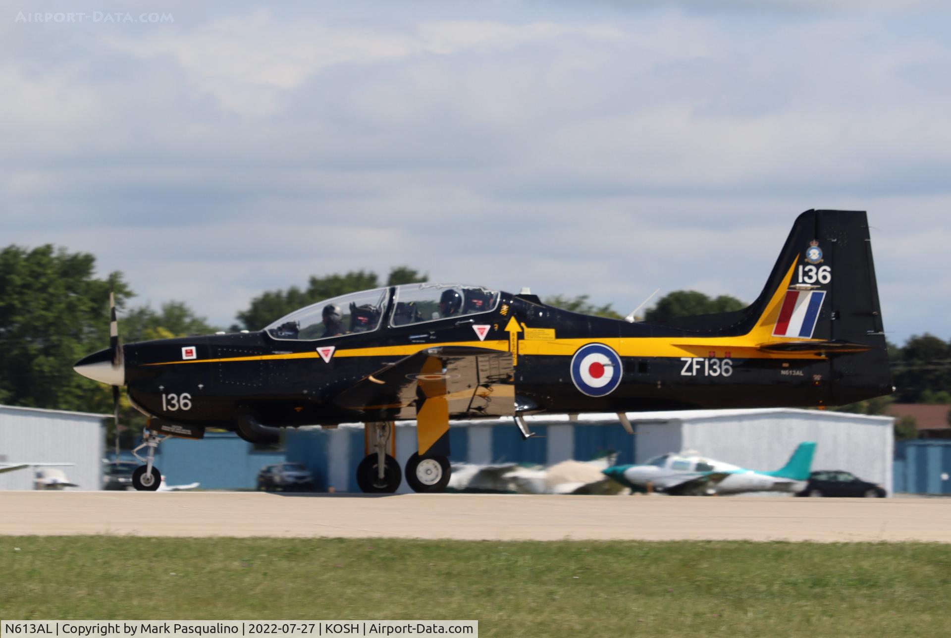 N613AL, 1990 Short S-312 Tucano T1 C/N S2.T2, Short S-312 Tucano T1