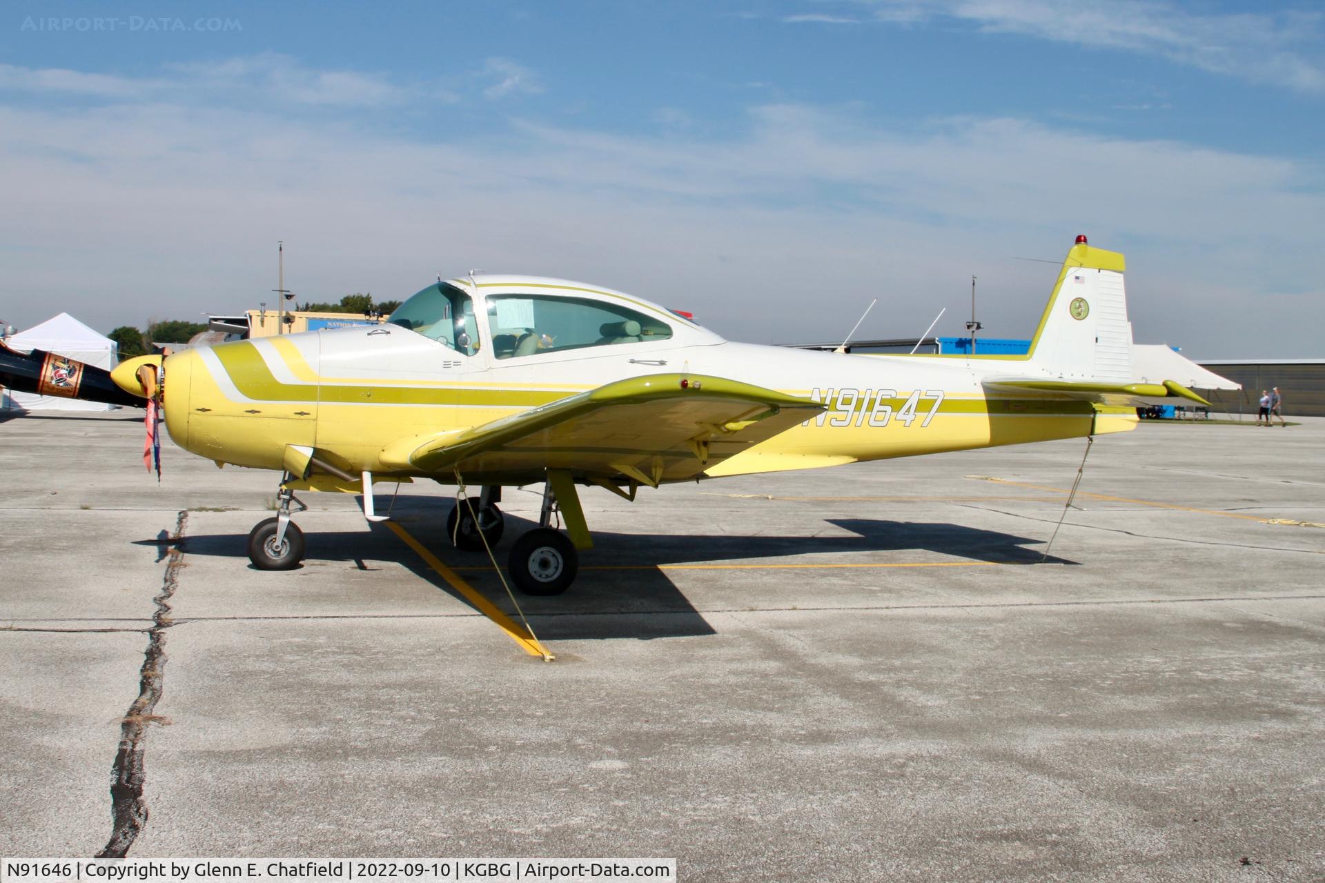 N91646, 1946 North American Navion (NA-145) C/N NAV-4-161, It's for sale!