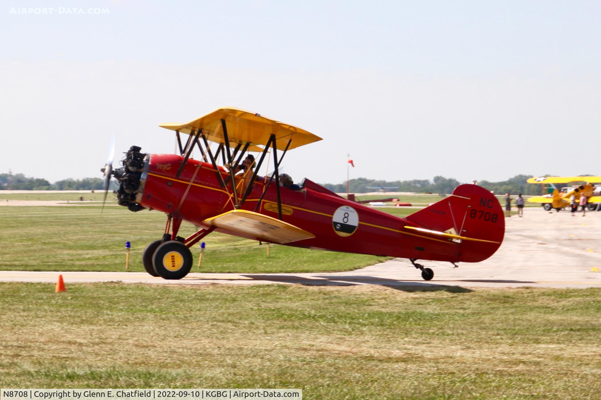 N8708, 1929 Curtiss-Wright Travel Air D-4000 C/N 926, At the Stearman Fly-in