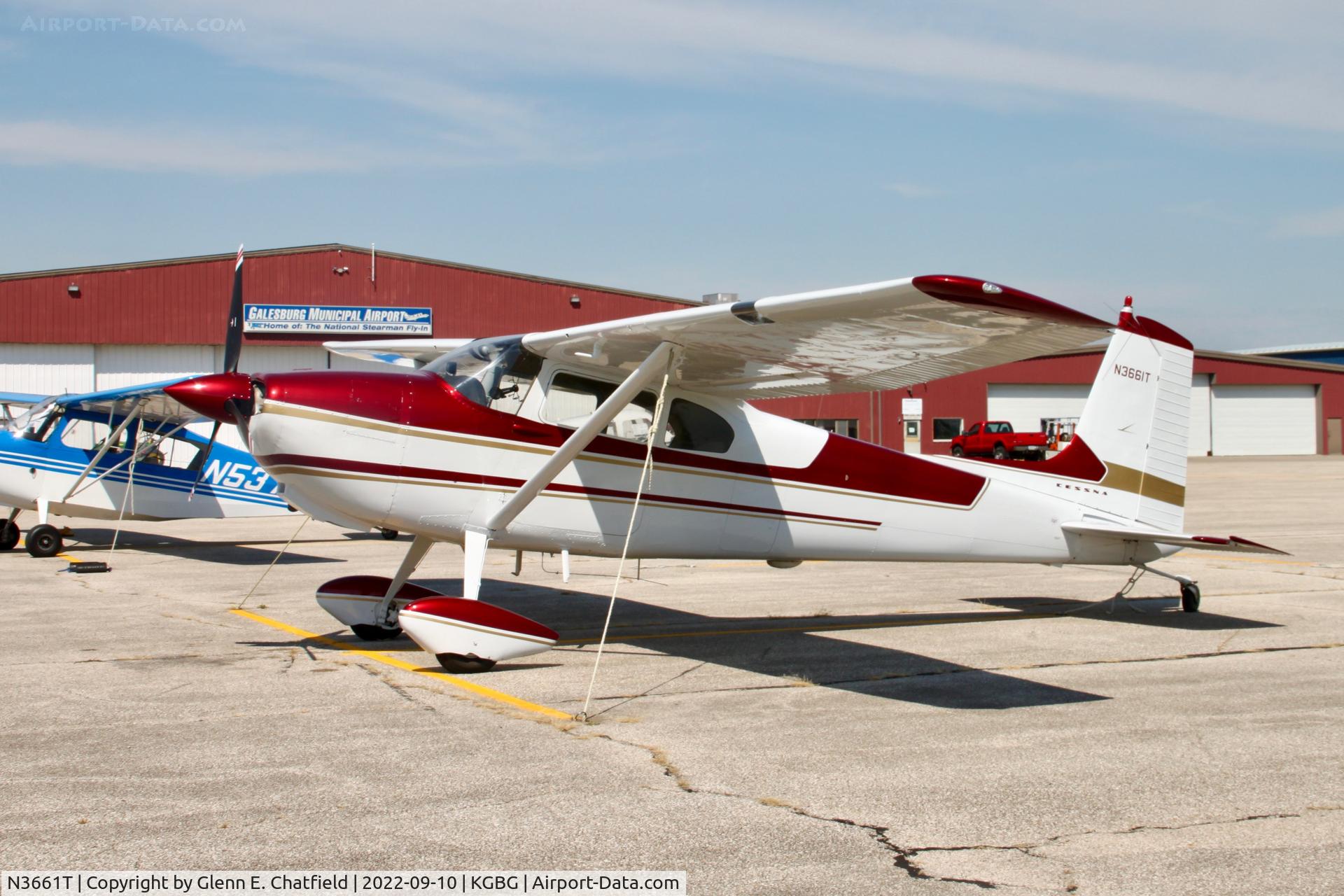 N3661T, 1958 Cessna 182A Skylane C/N 51001, Very nice looking plane.