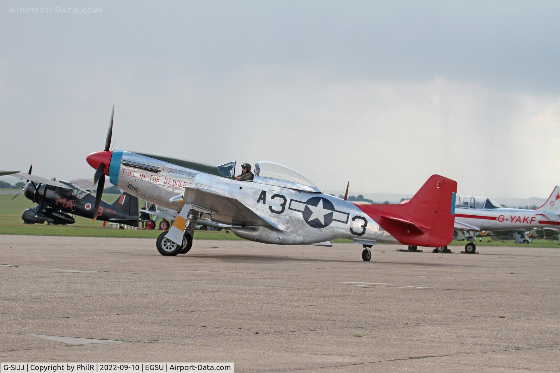 G-SIJJ, 1944 North American P-51D Mustang C/N 122-31894 (44-72035), 44-72035 (G-SIJJ) 1944 North American P-51D Mustang BoB Display Duxford