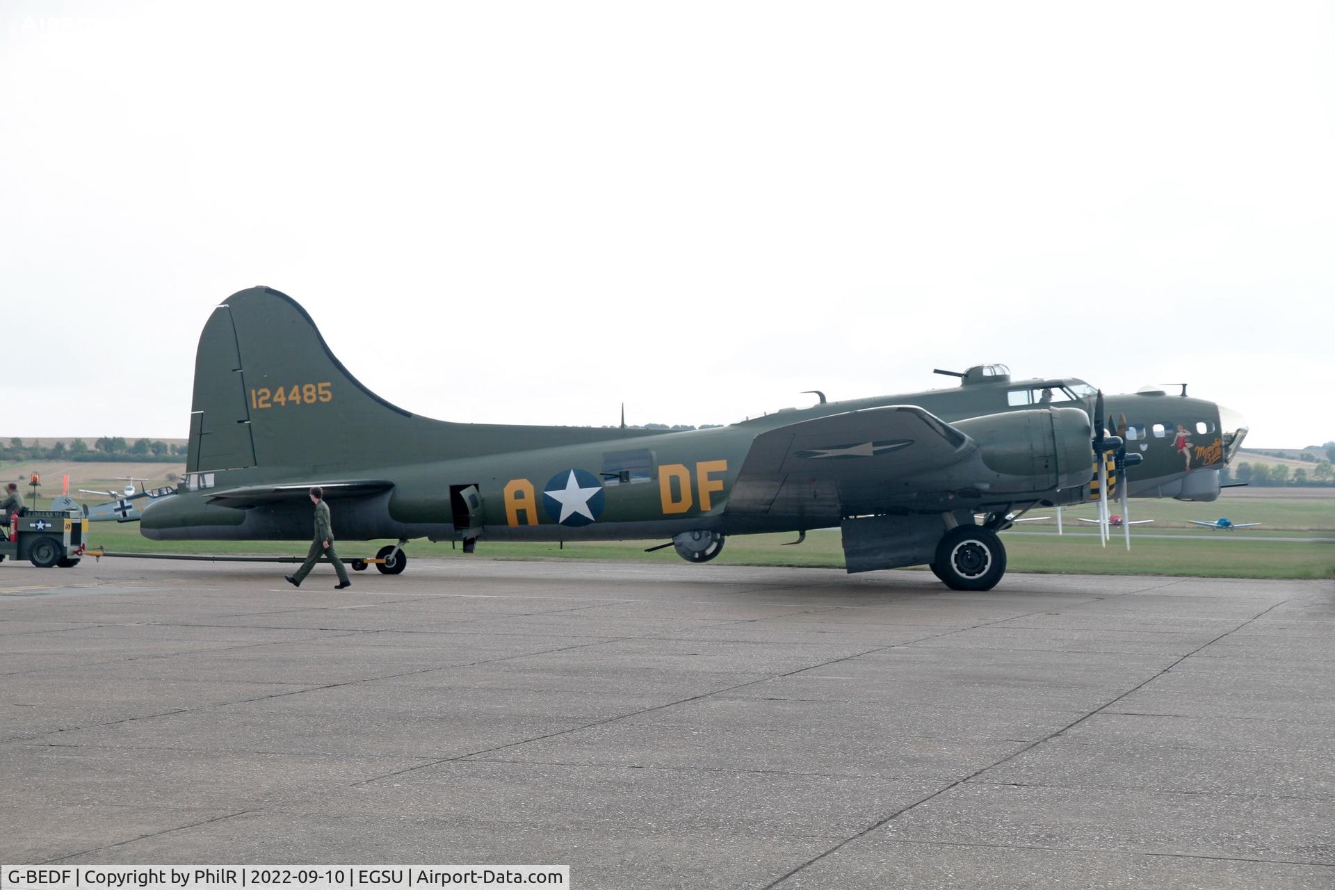 G-BEDF, 1944 Boeing B-17G Flying Fortress C/N 8693, 124485 (44-85784, G-BEDF) 1944 Boeing B-17G Sally B BoB Display Duxford