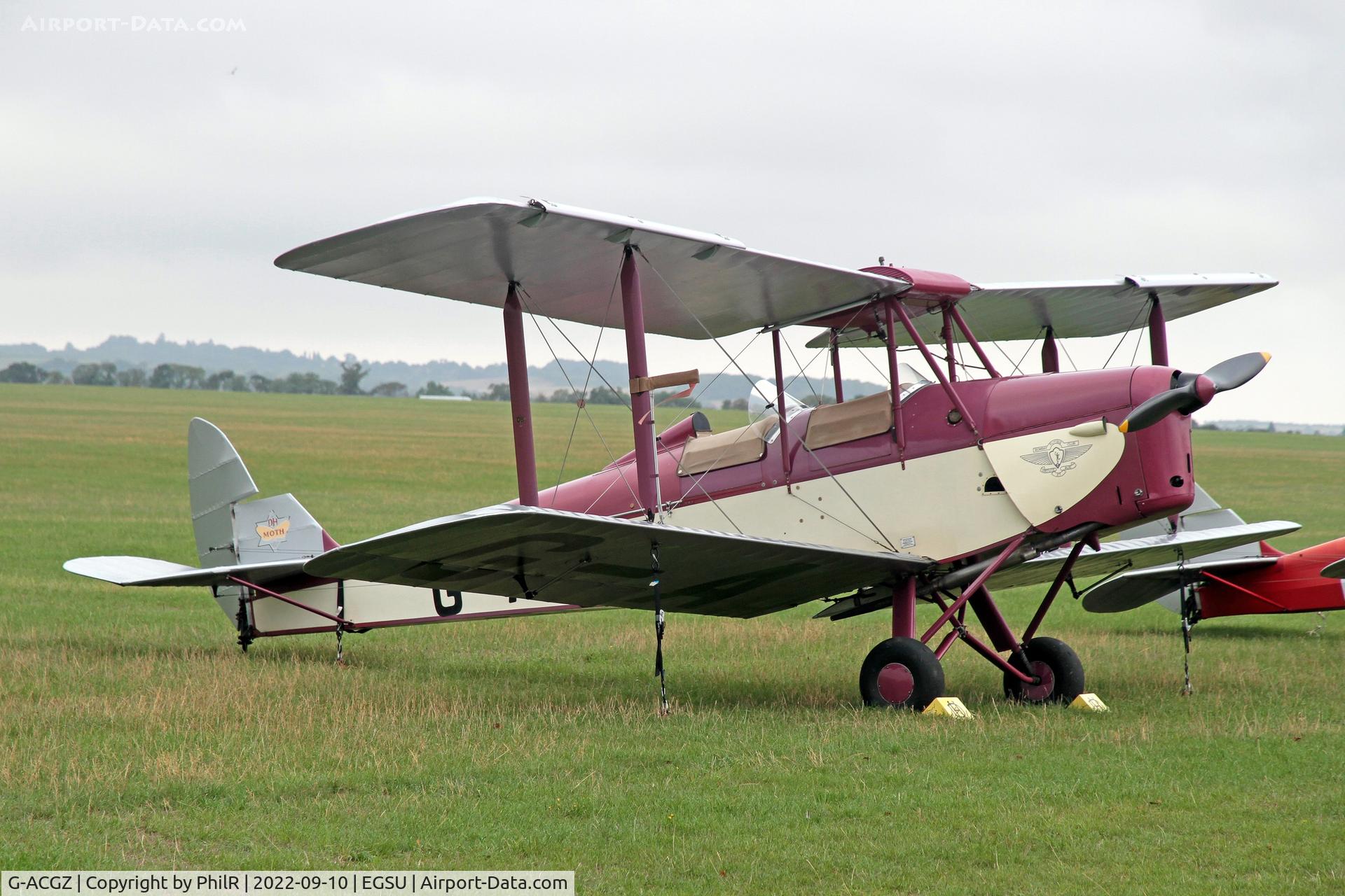 G-ACGZ, 1933 De Havilland DH-60G III Moth Major C/N 5030, G-ACGZ 1933 DH60G III Moth Major BoB Display Duxford