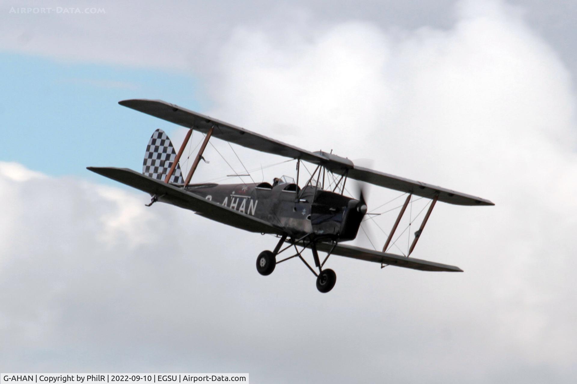 G-AHAN, 1944 De Havilland DH-82A Tiger Moth II C/N 86553, G-AHAN 1944 DH82A Tiger Moth BoB Display Duxford
