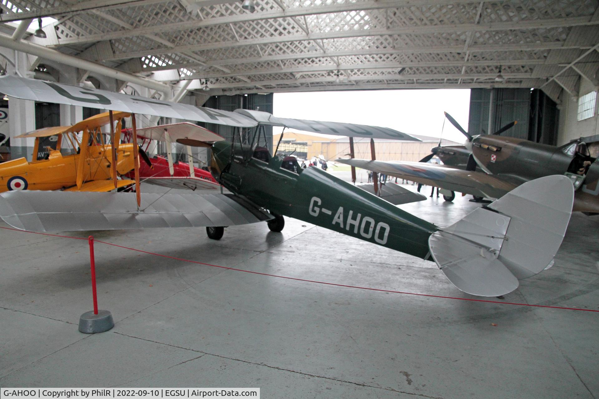 G-AHOO, 1943 De Havilland DH-82A Tiger Moth II C/N 86149, G-AHOO 1943 DH82A Tiger Moth BoB Display Duxford
