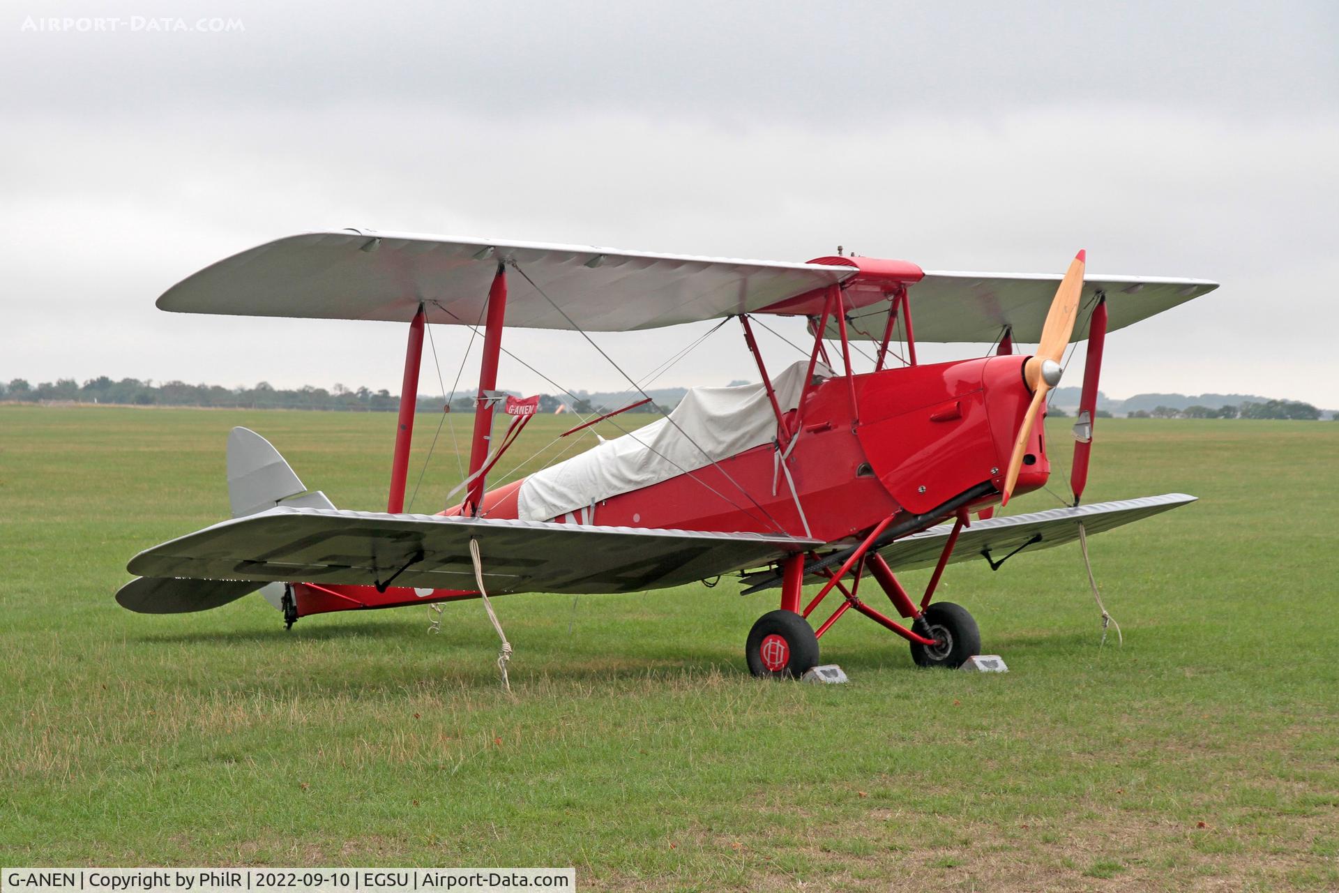 G-ANEN, 1942 De Havilland DH-82A Tiger Moth II C/N 85418, G-ANEN 1942 DH82A Tiger Moth BoB Display Duxford