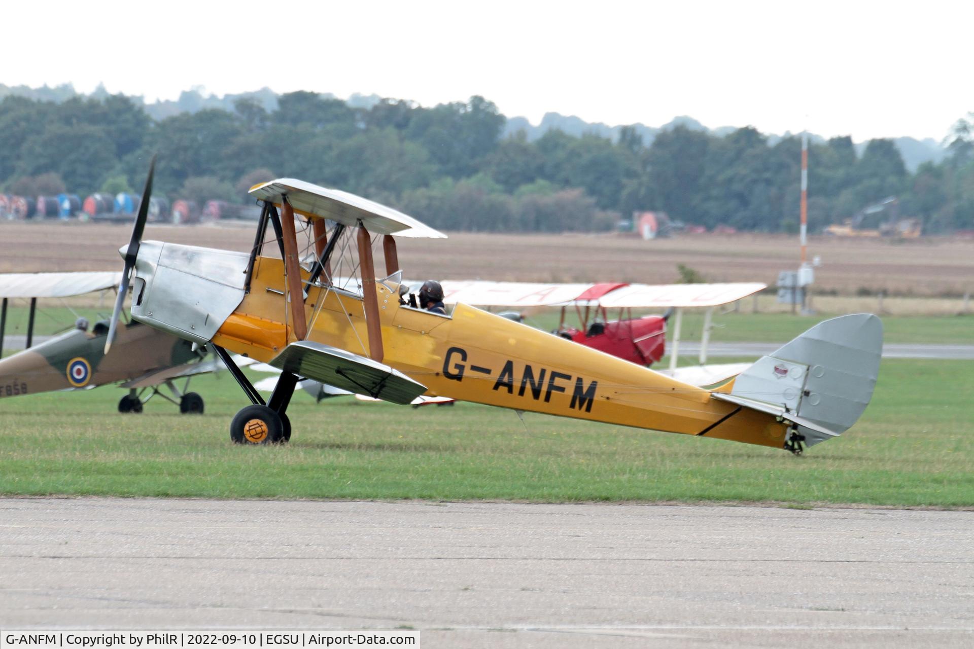 G-ANFM, 1941 De Havilland DH-82A Tiger Moth II C/N 83604, G-ANFM 1950 DH82A Tiger Moth BoB Display Duxford