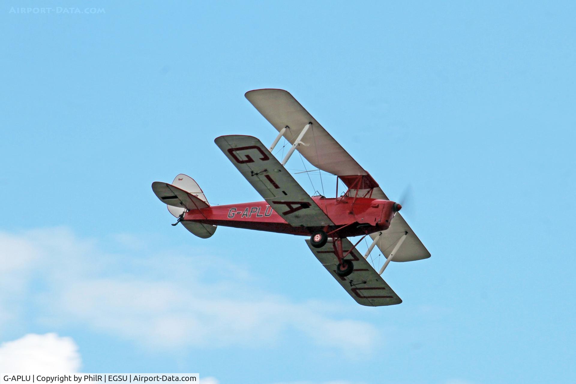 G-APLU, 1941 De Havilland DH-82A Tiger Moth II C/N 85094, G-APLU 1941 DH82A Tiger Moth BoB Display Duxford