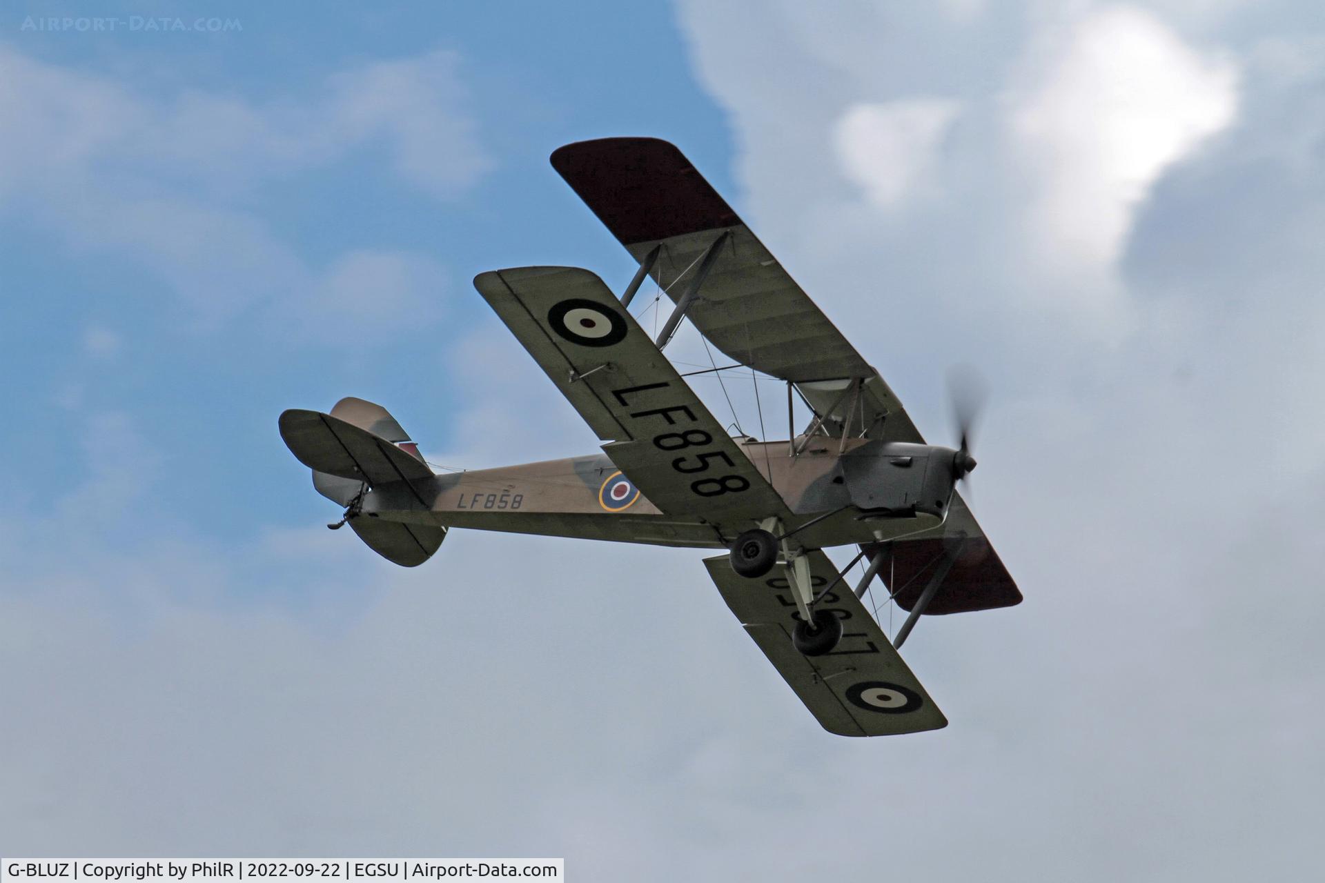 G-BLUZ, 1944 De Havilland DH.82B Queen Bee C/N 1435, LF858 (G-BLUZ) 1944 DH82B Queen Bee BoB Display Duxford