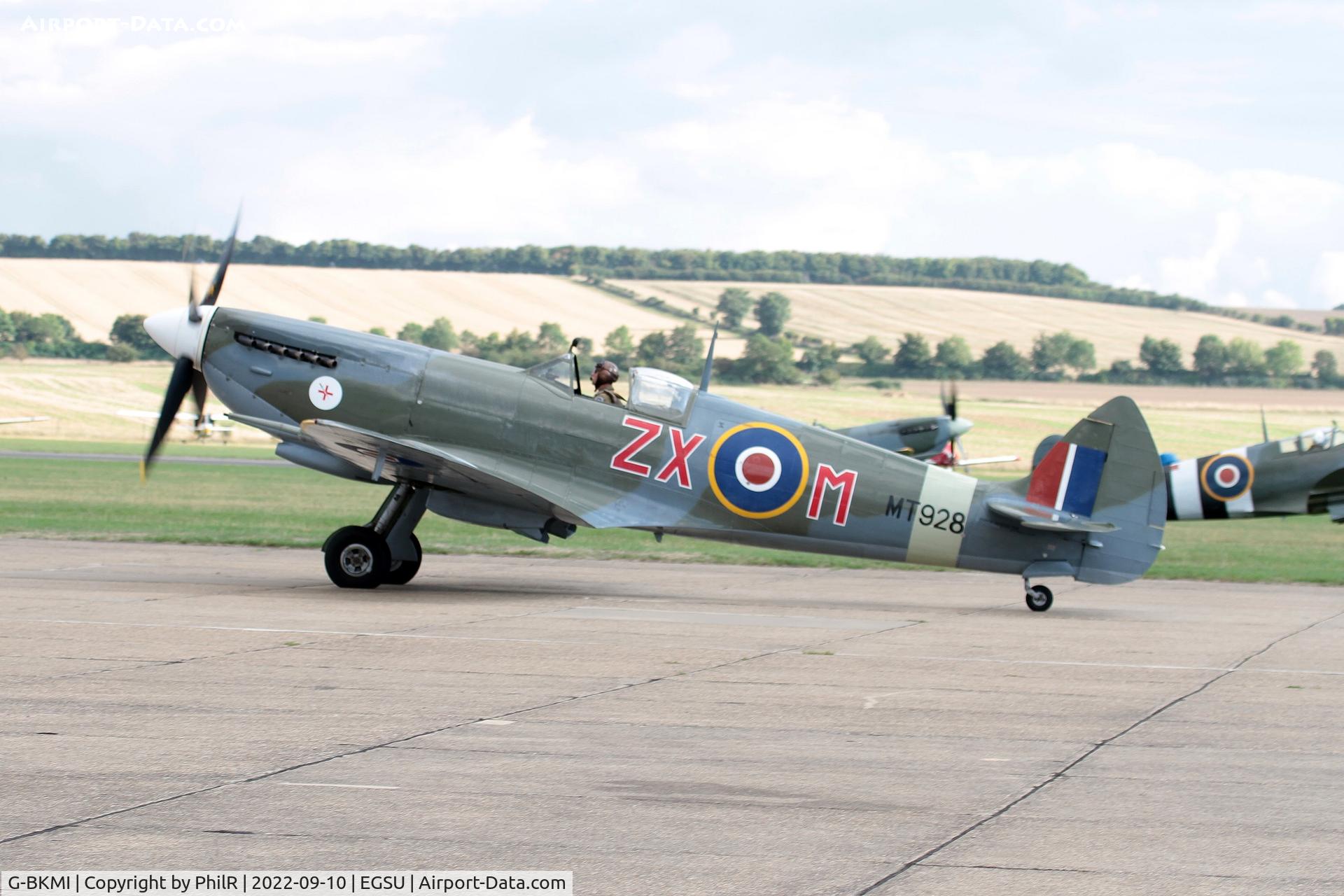 G-BKMI, 1944 Supermarine 359 Spitfire HF.VIIIc C/N 6S/583793, MT928 (MV154, G-BKMI) 1944 VS Spitfire Vlll BoB Display Duxford