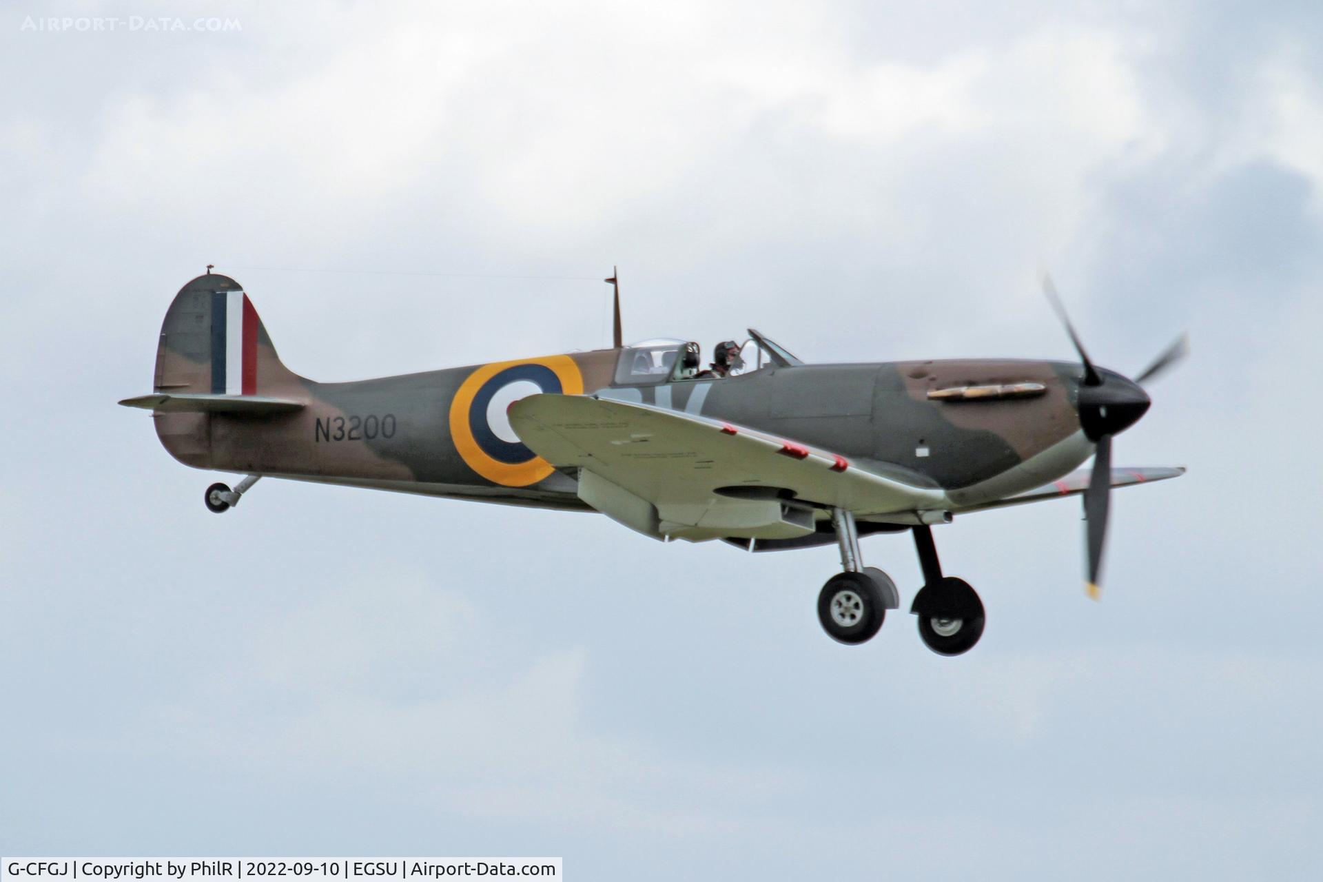 G-CFGJ, 1939 Supermarine Spitfire 1 C/N 441, N3200 (G-CFGJ) 1939 VS Spitfire la BoB Display Duxford