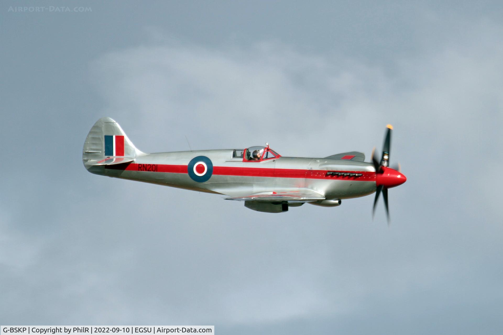 G-BSKP, 1945 Supermarine 361 Spitfire F.XIVe C/N 6S/663417, RN201 (G-BSKP) 1945 VS Spitfire XlVe BoB Display Duxford