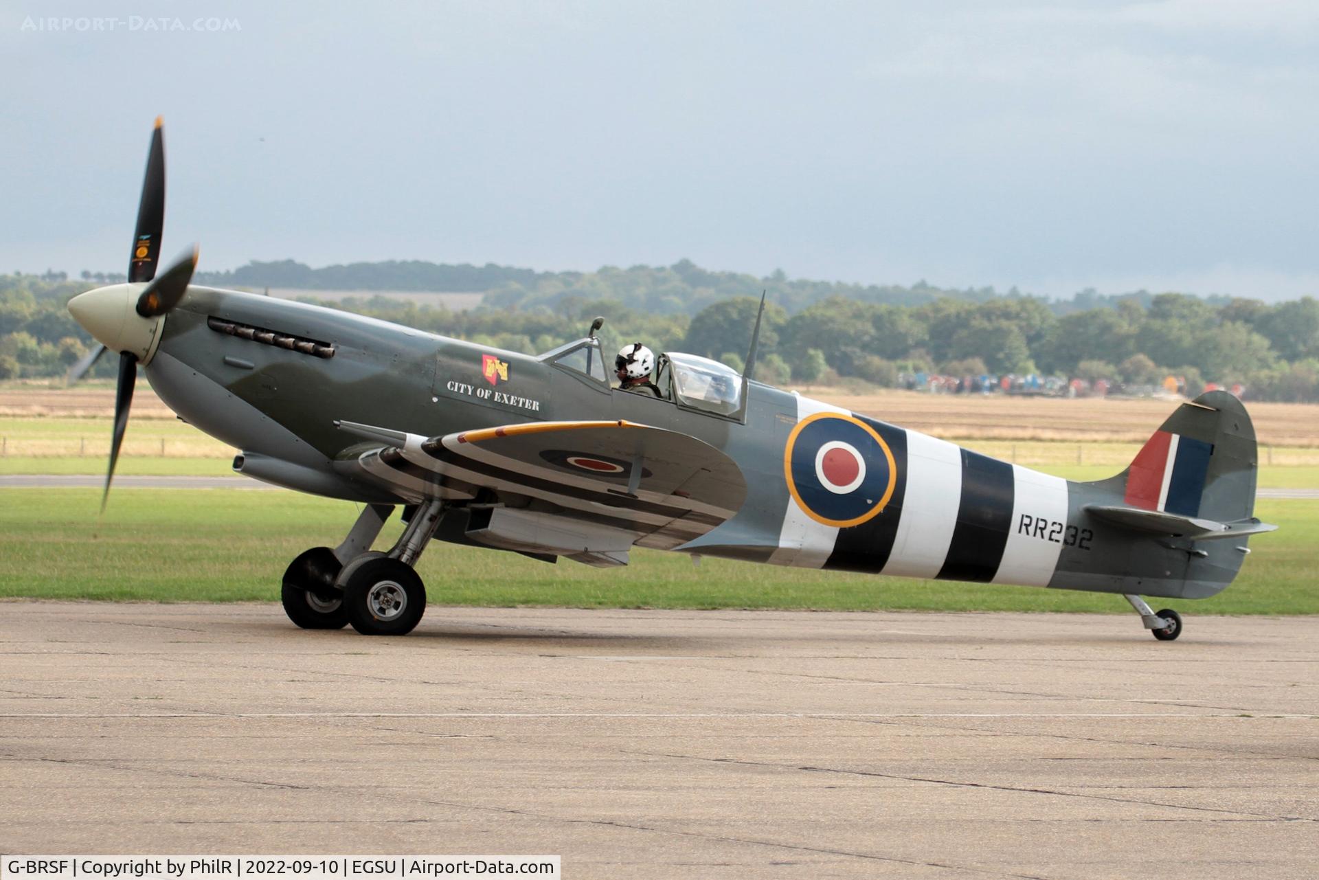 G-BRSF, 1943 Supermarine 361 Spitfire HF.IX C/N CBAF.IX.3279, RR232 (G-BRSF) 1943 VS Spitfire lX BoB Display Duxford